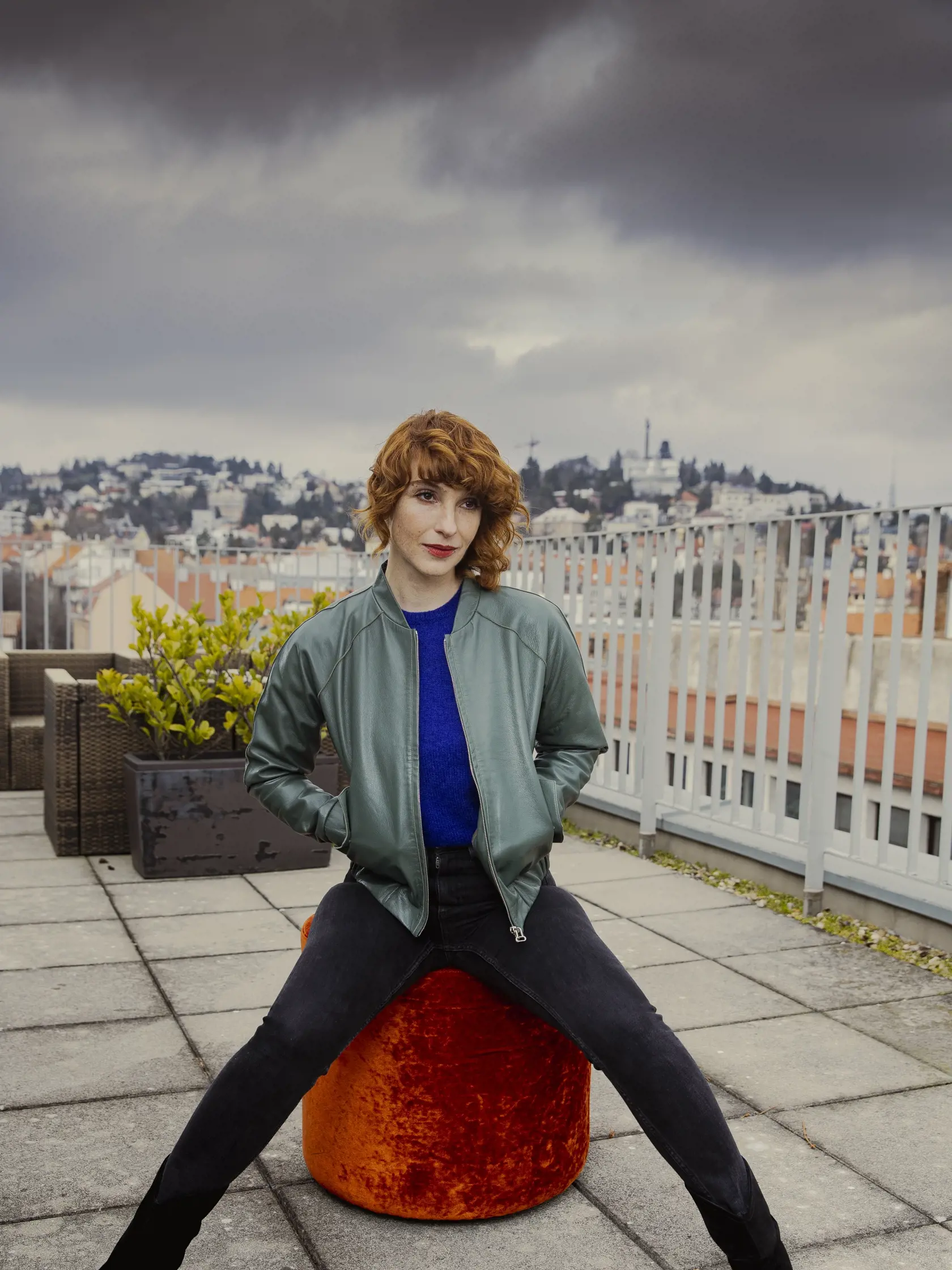 Na snímke Éva „Vica“ Kerekes, slovenská herečka maďarskej národnosti.