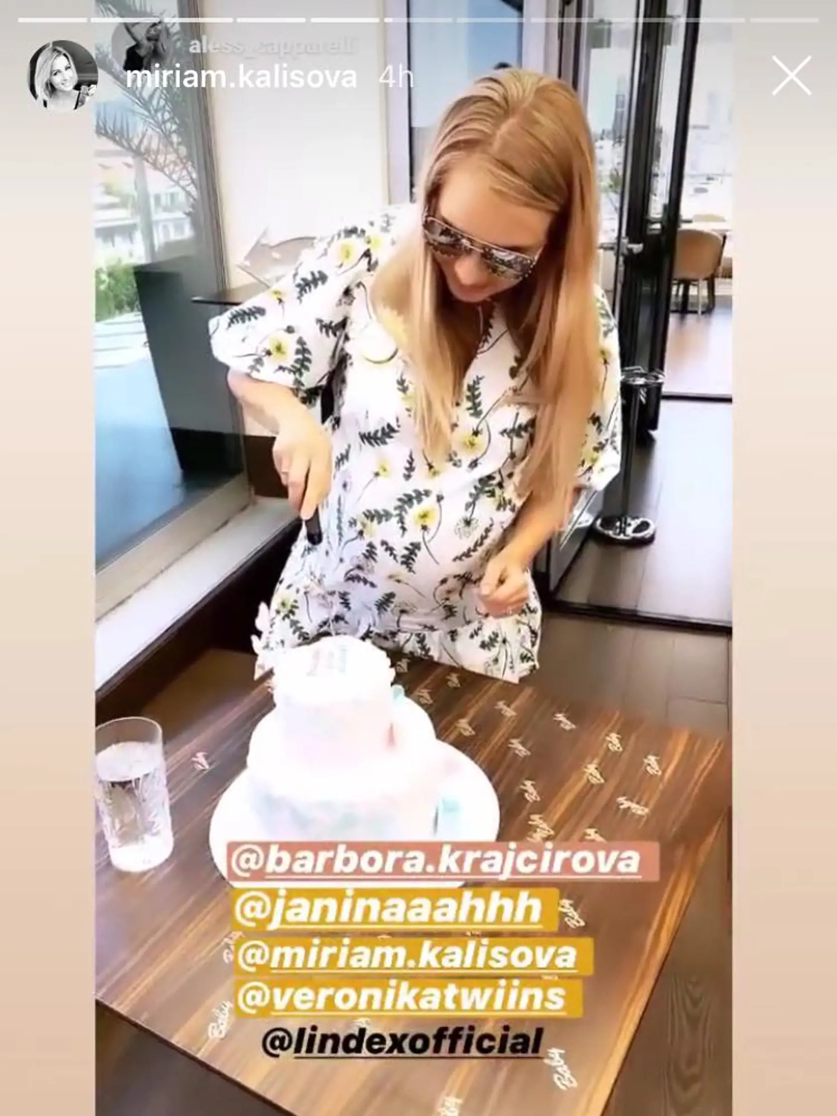 Barbora dostala aj takúto krásnu tortu.