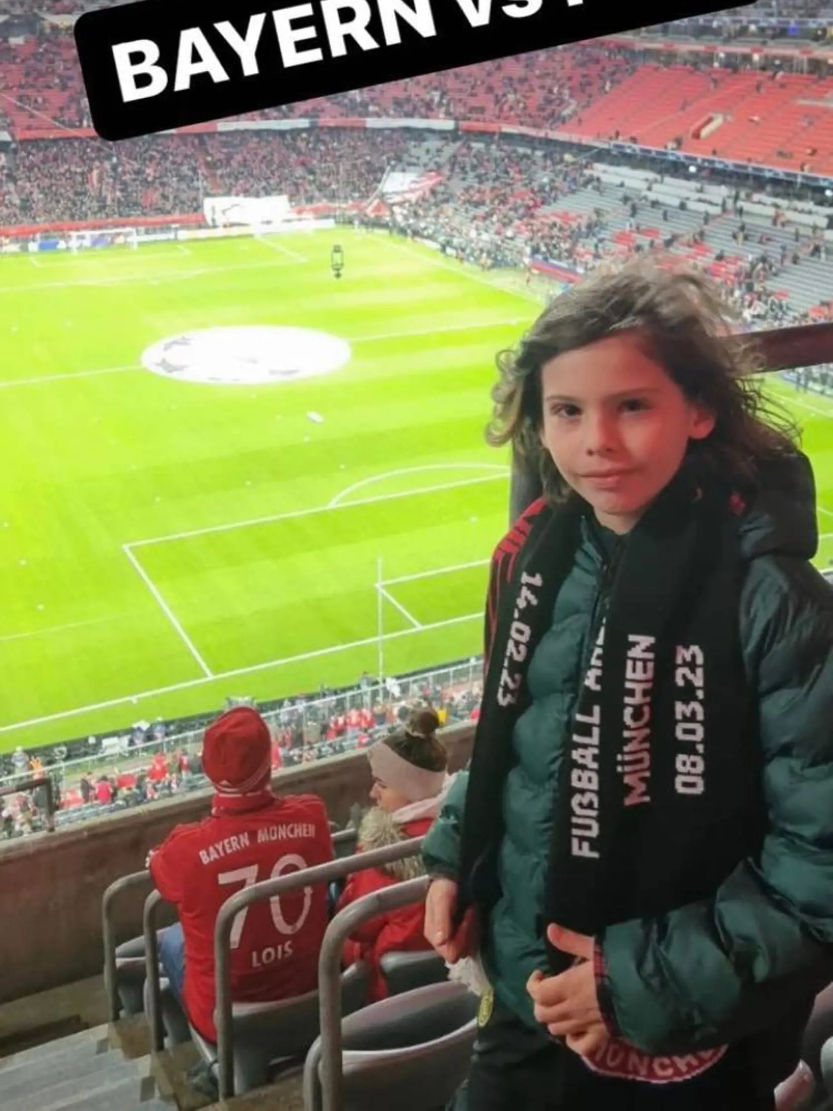 Marianna Ďurianová si užila futbalový zápas Ligy Majstrov v Mníchove.