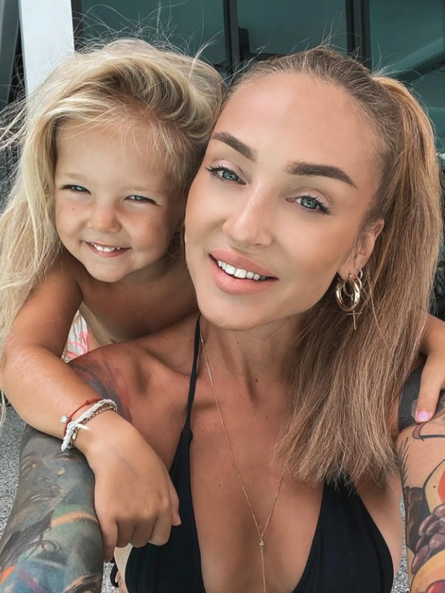 Lucia Sládečková alias Lucid Style s dcérkou Lydkou