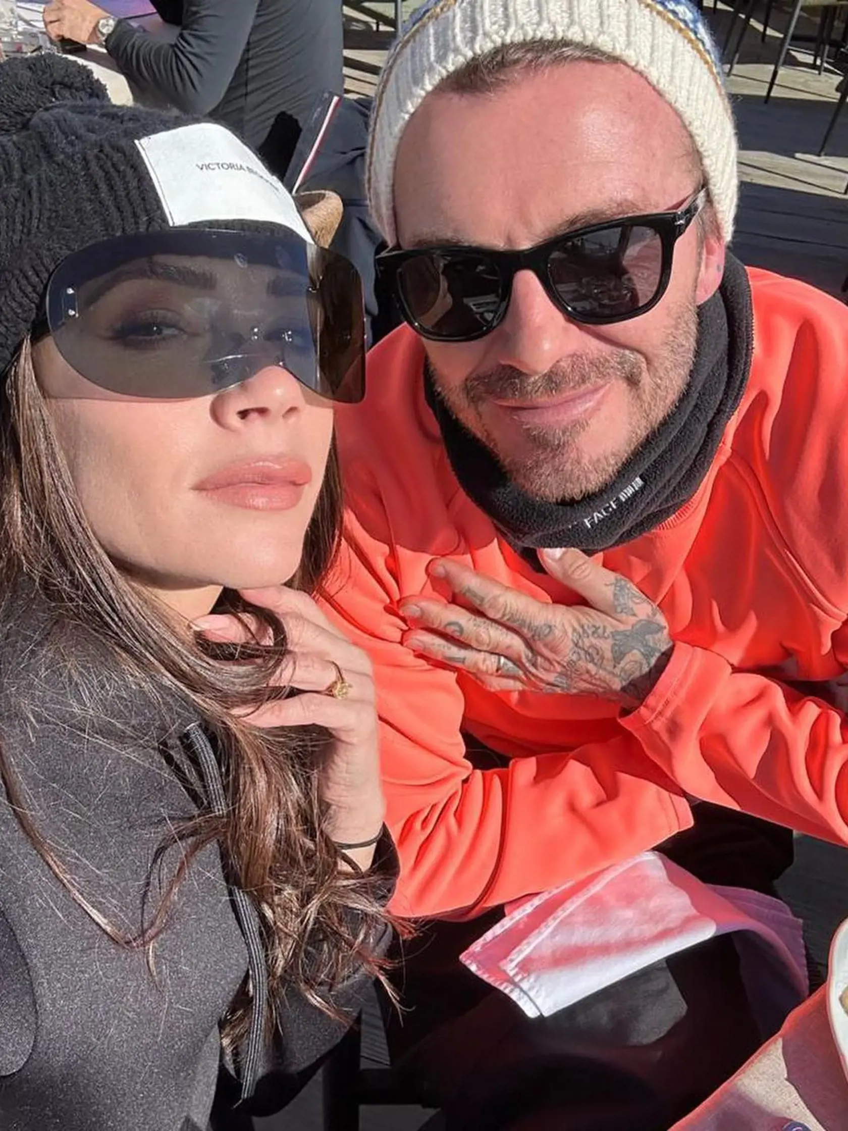 Victoria Beckham s manželom Davidom