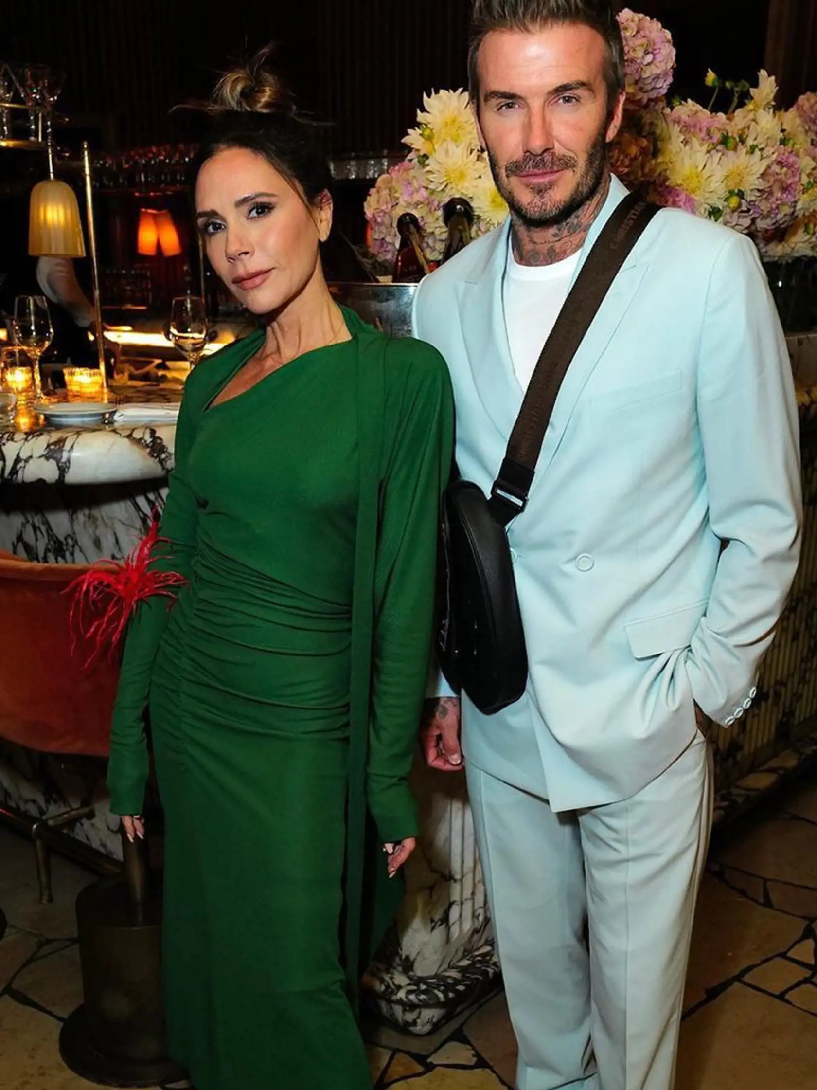 Victoria Beckham s manželom Davidom