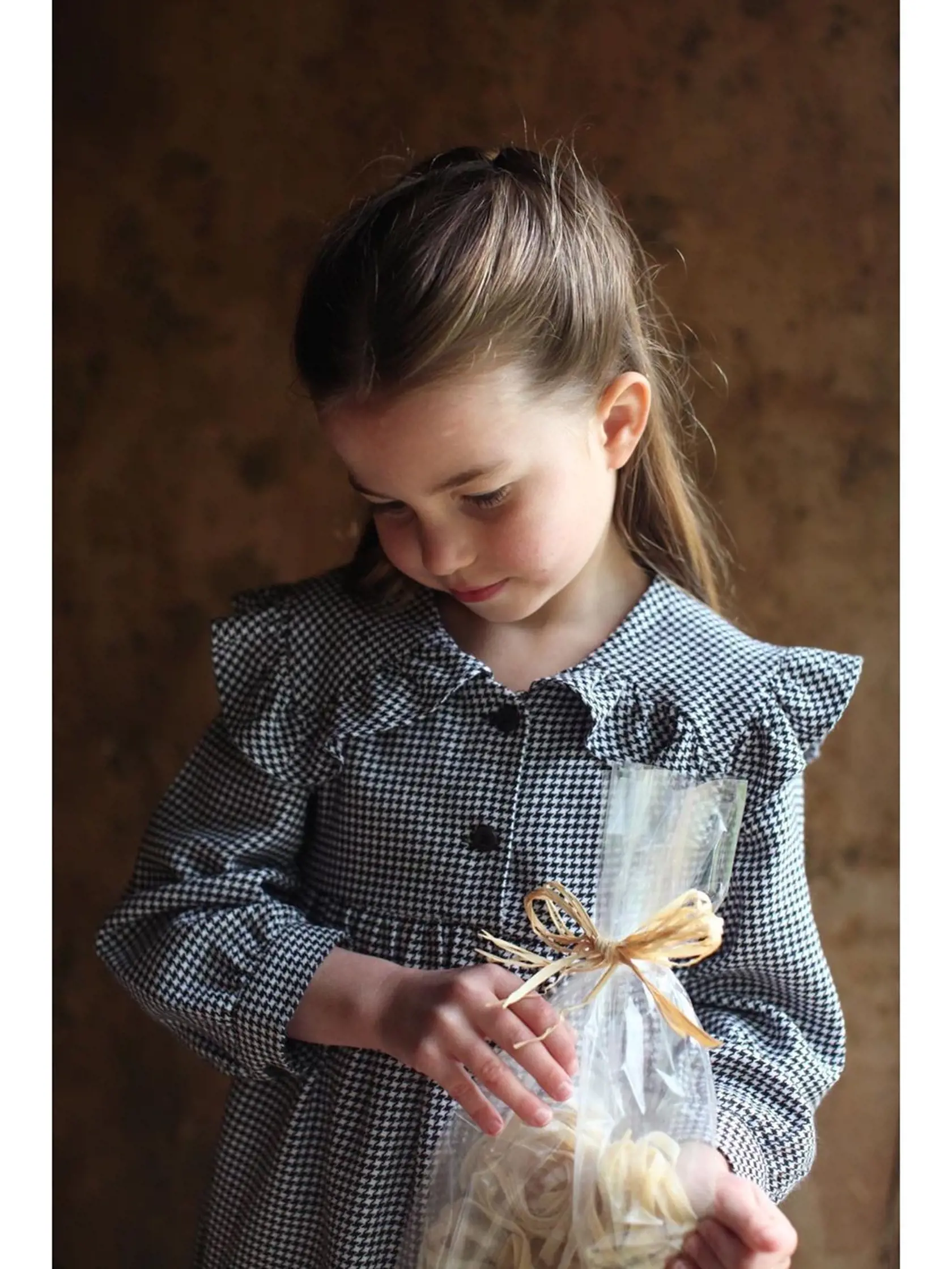 Princezná Charlotte, keď mala päť rôčkov.