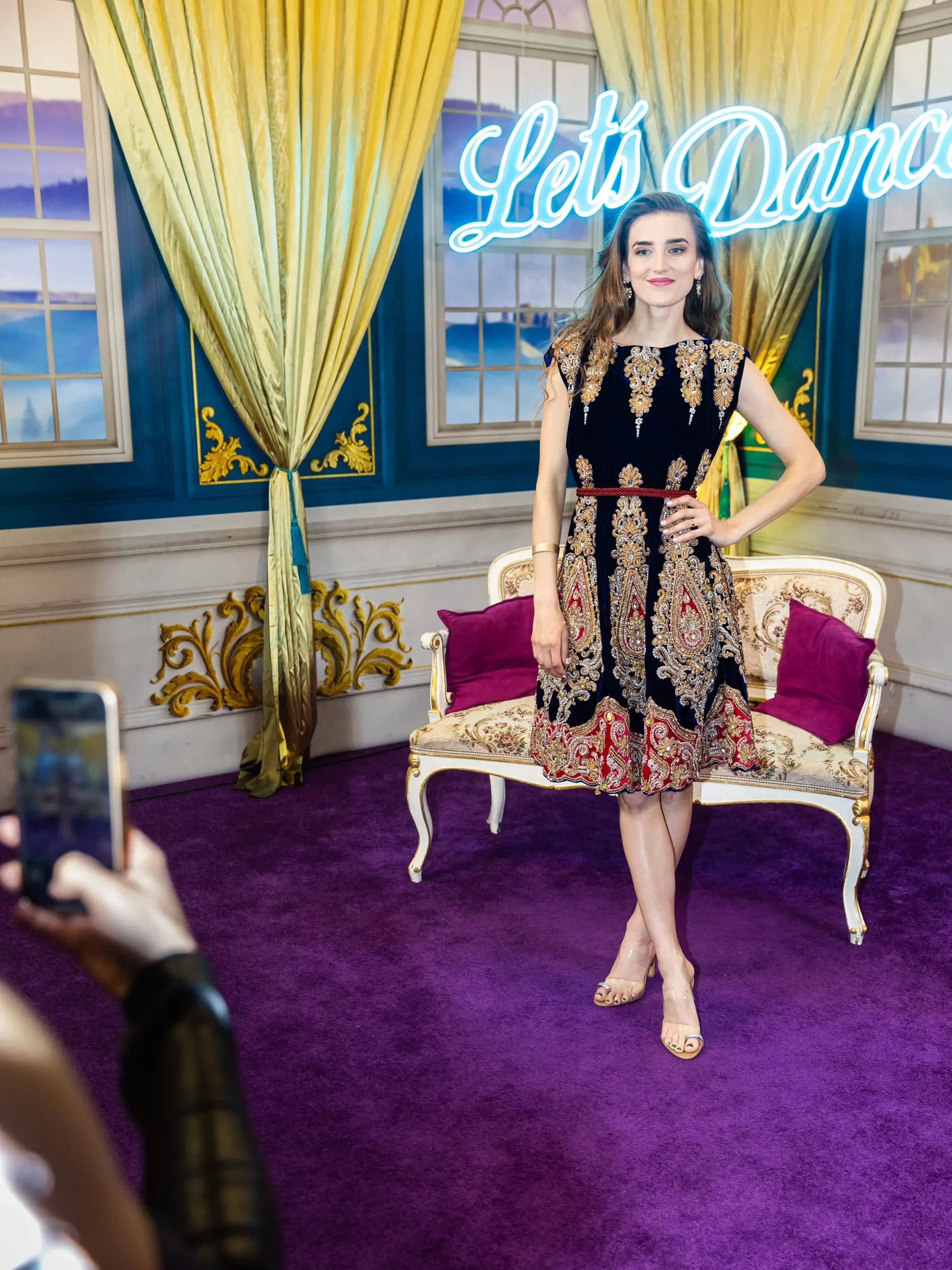 Finále tanečnej súťaže celebrít “LET’S DANCE 2024” v Bratislave. Na snímke Barbora Ďurovčíková.
