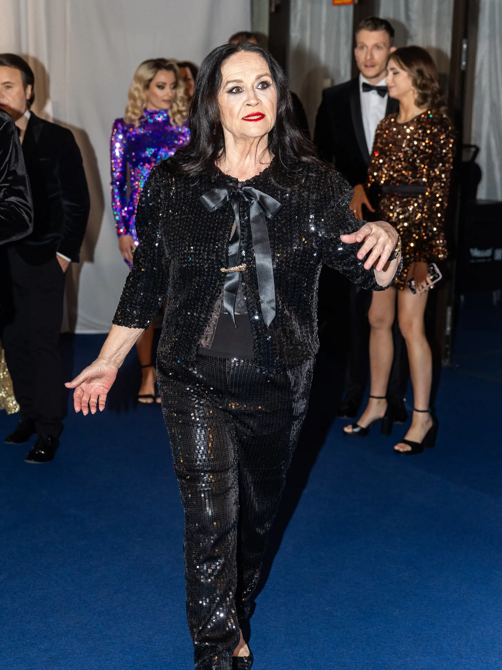 Finále tanečnej súťaže celebrít “LET’S DANCE 2024” v Bratislave. Na snímke Hana Gregorová. 