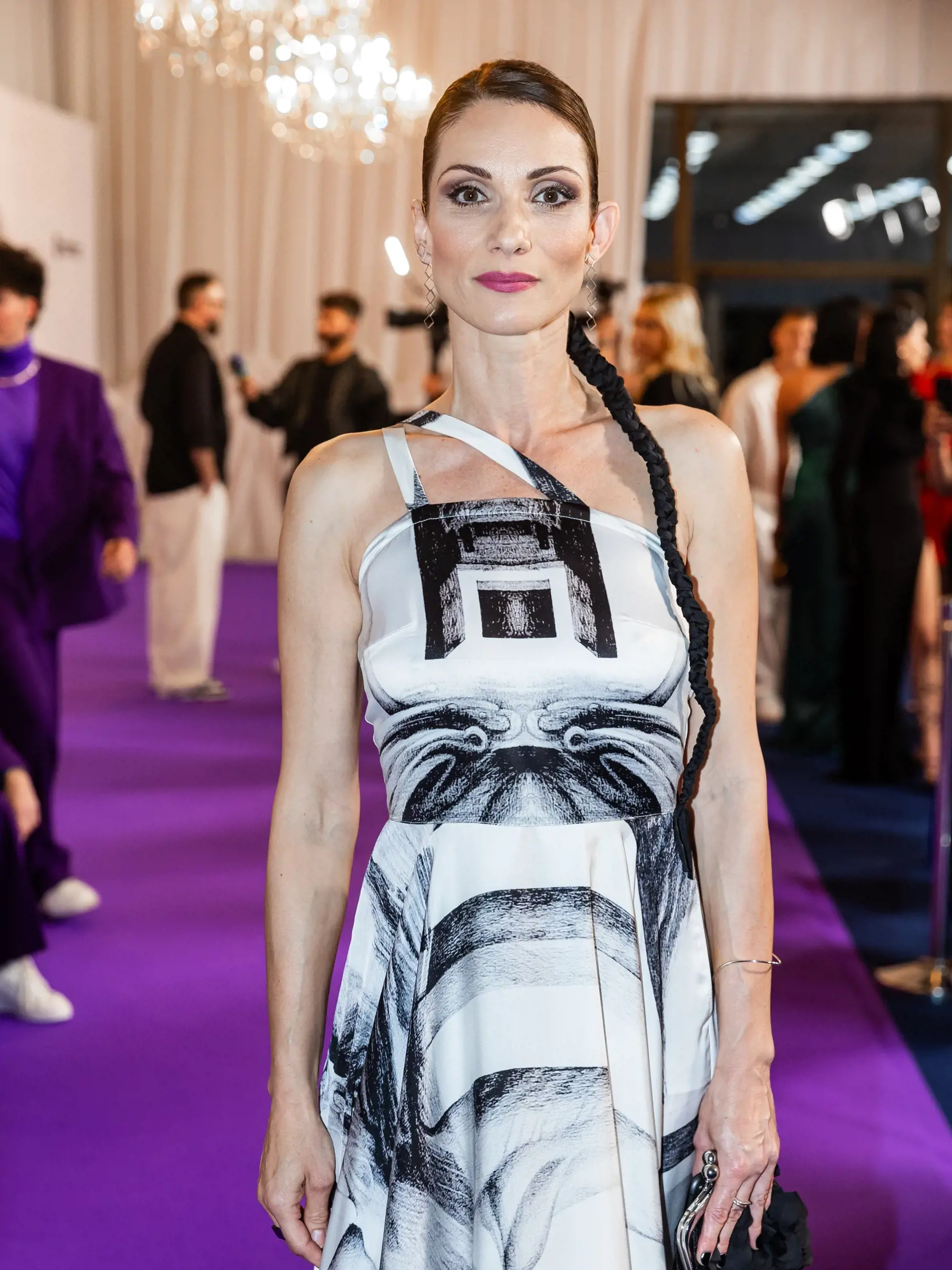 Finále tanečnej súťaže celebrít “LET’S DANCE 2024” v Bratislave. Na snímke Zuzana Kanócz.