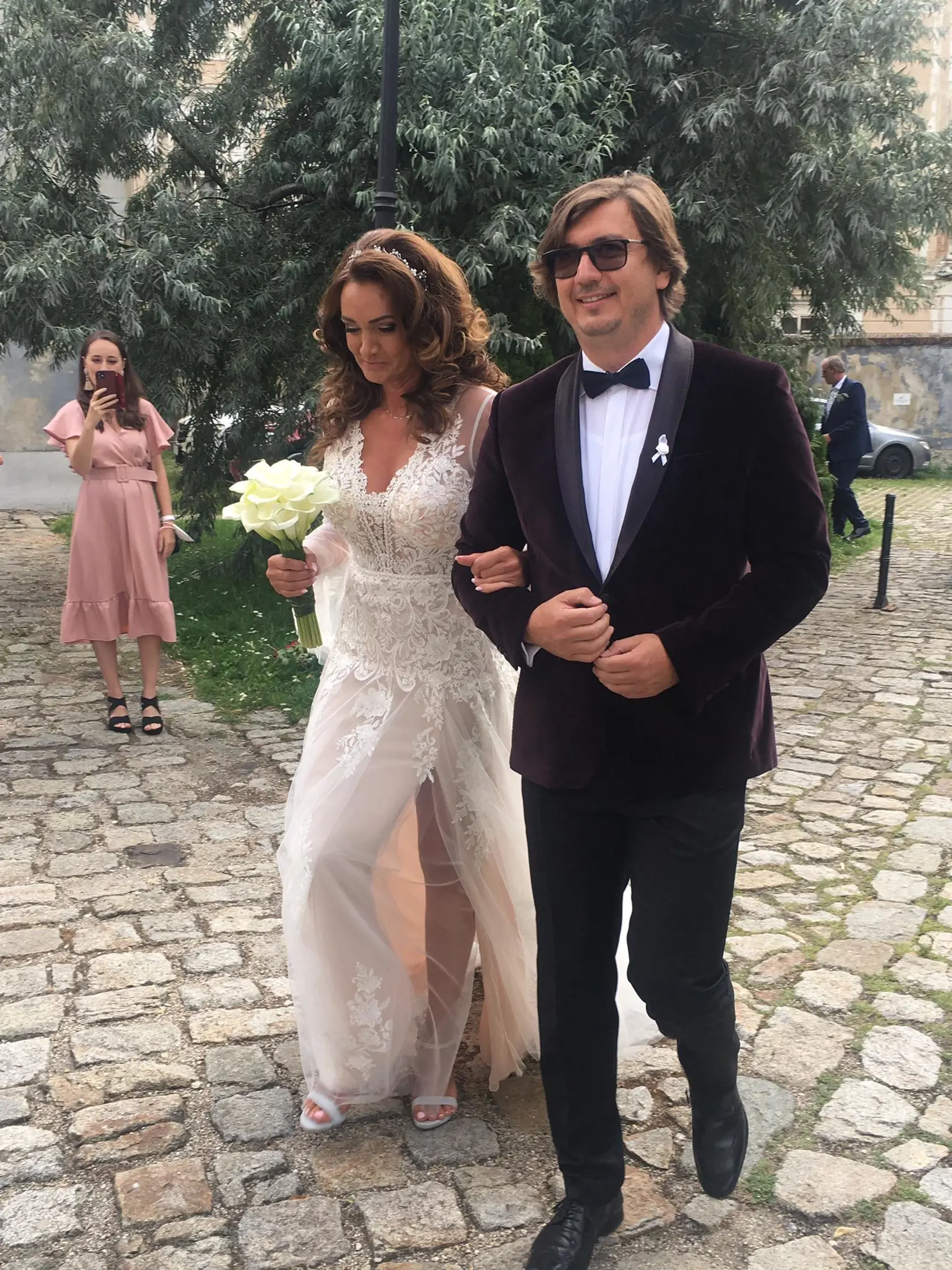 Nádherná nevesta Karin Majtánová.
