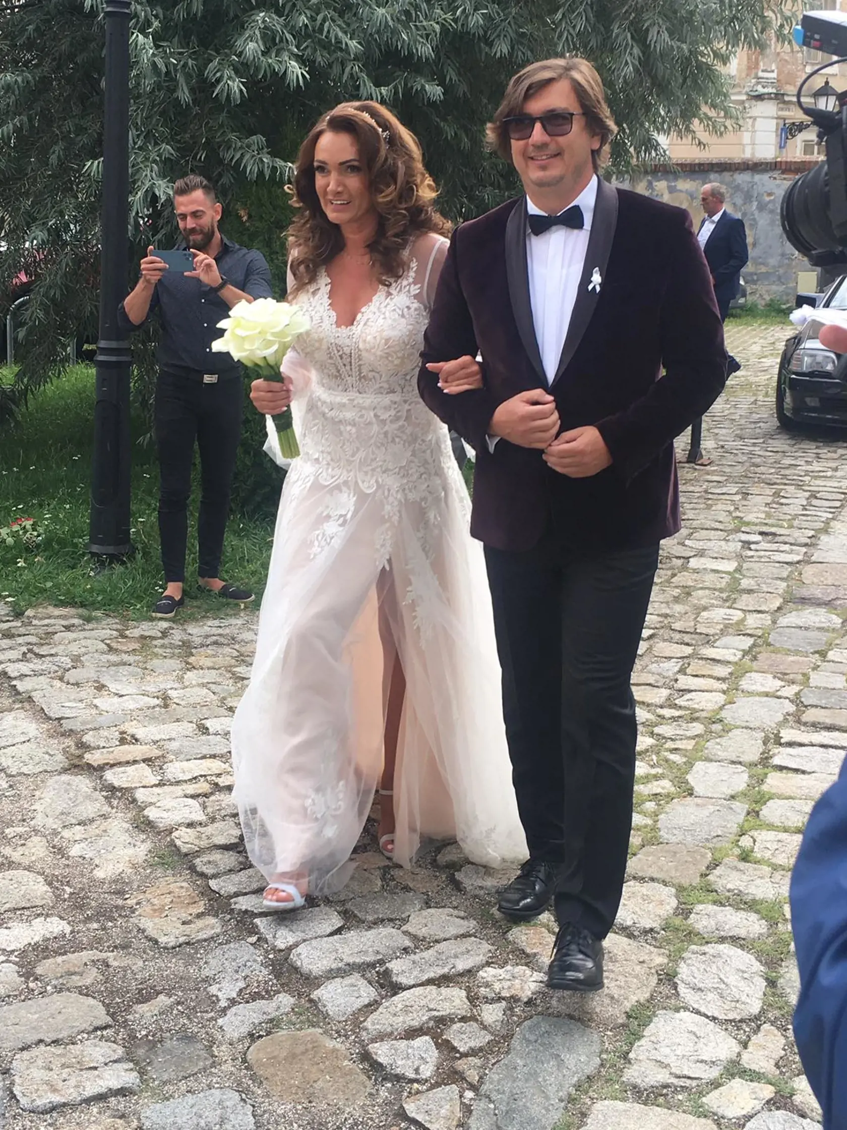 Nádherná nevesta Karin Majtánová.