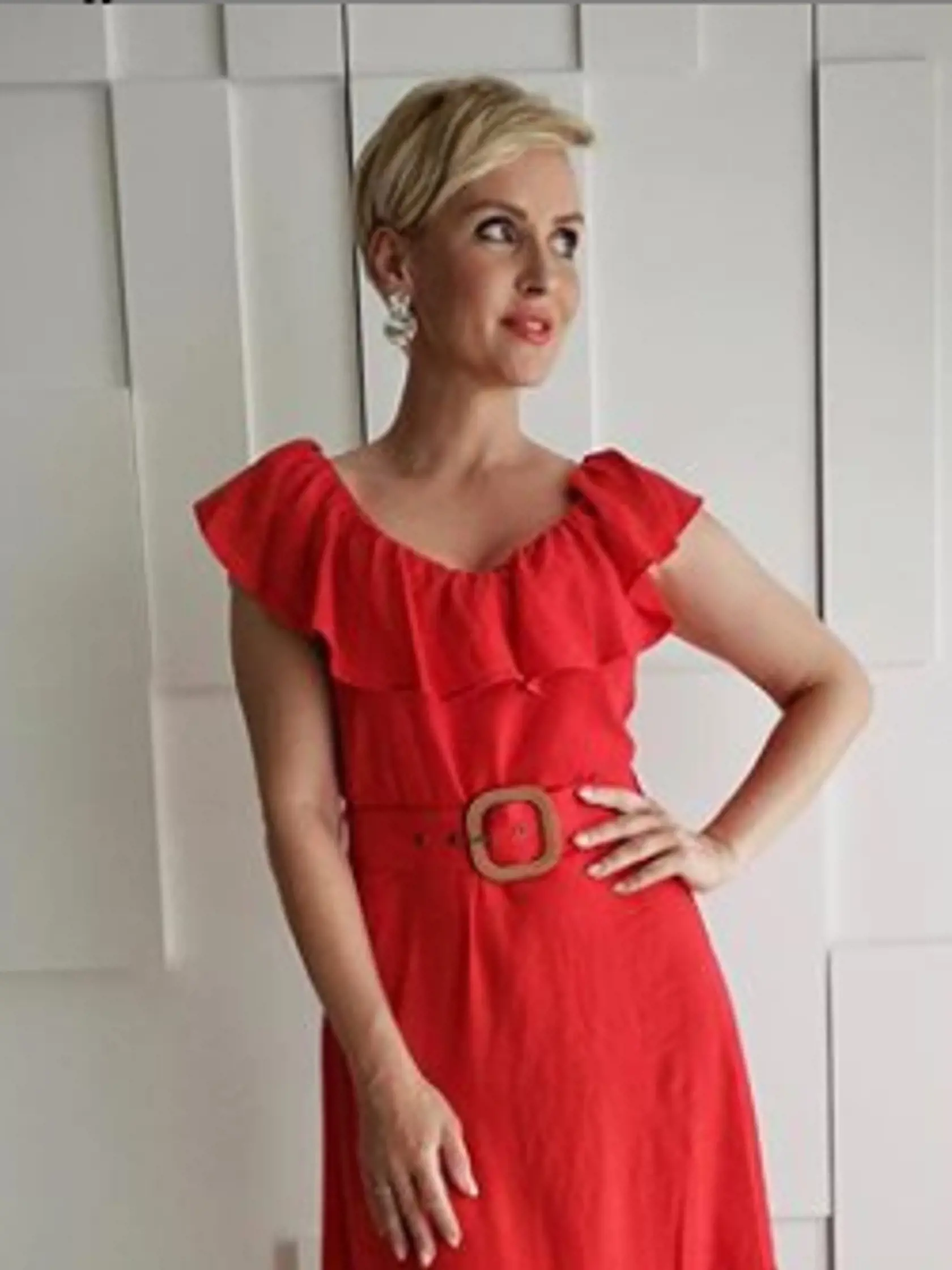 Moderátorka sa zahrala na modelku.