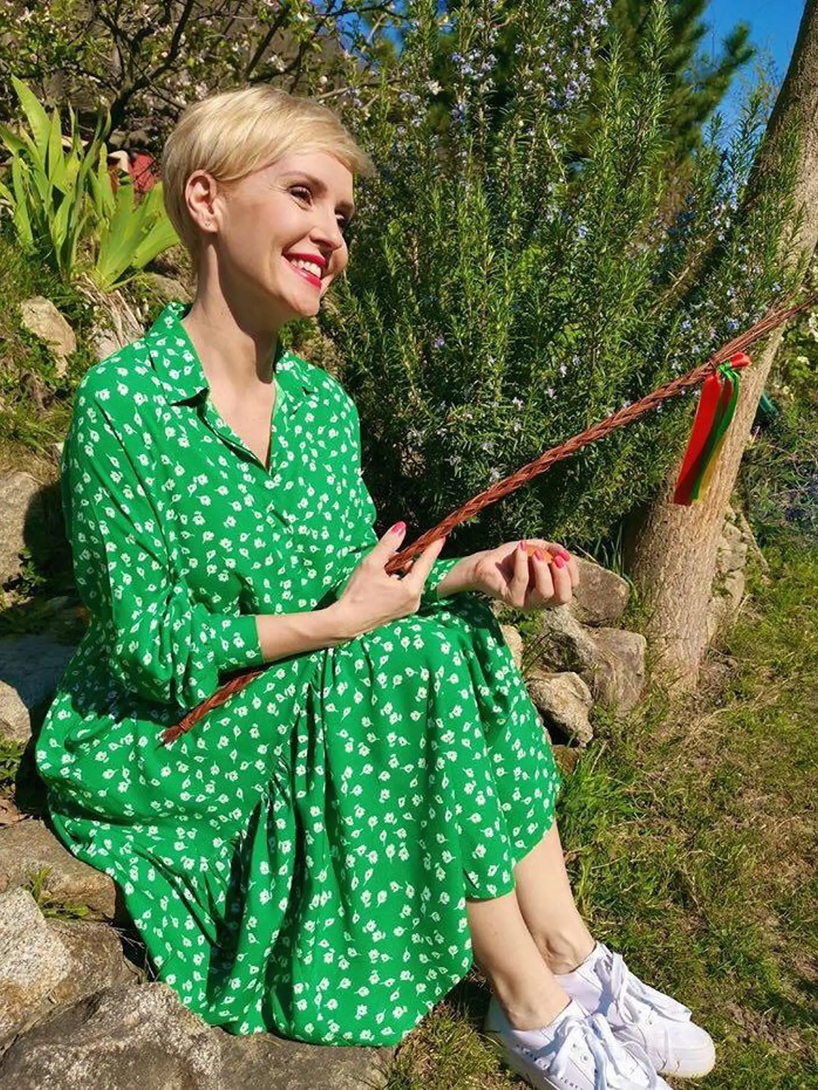 Kvetka Horváthová si Veľkú noc aj napriek všetkým zákazom užila.