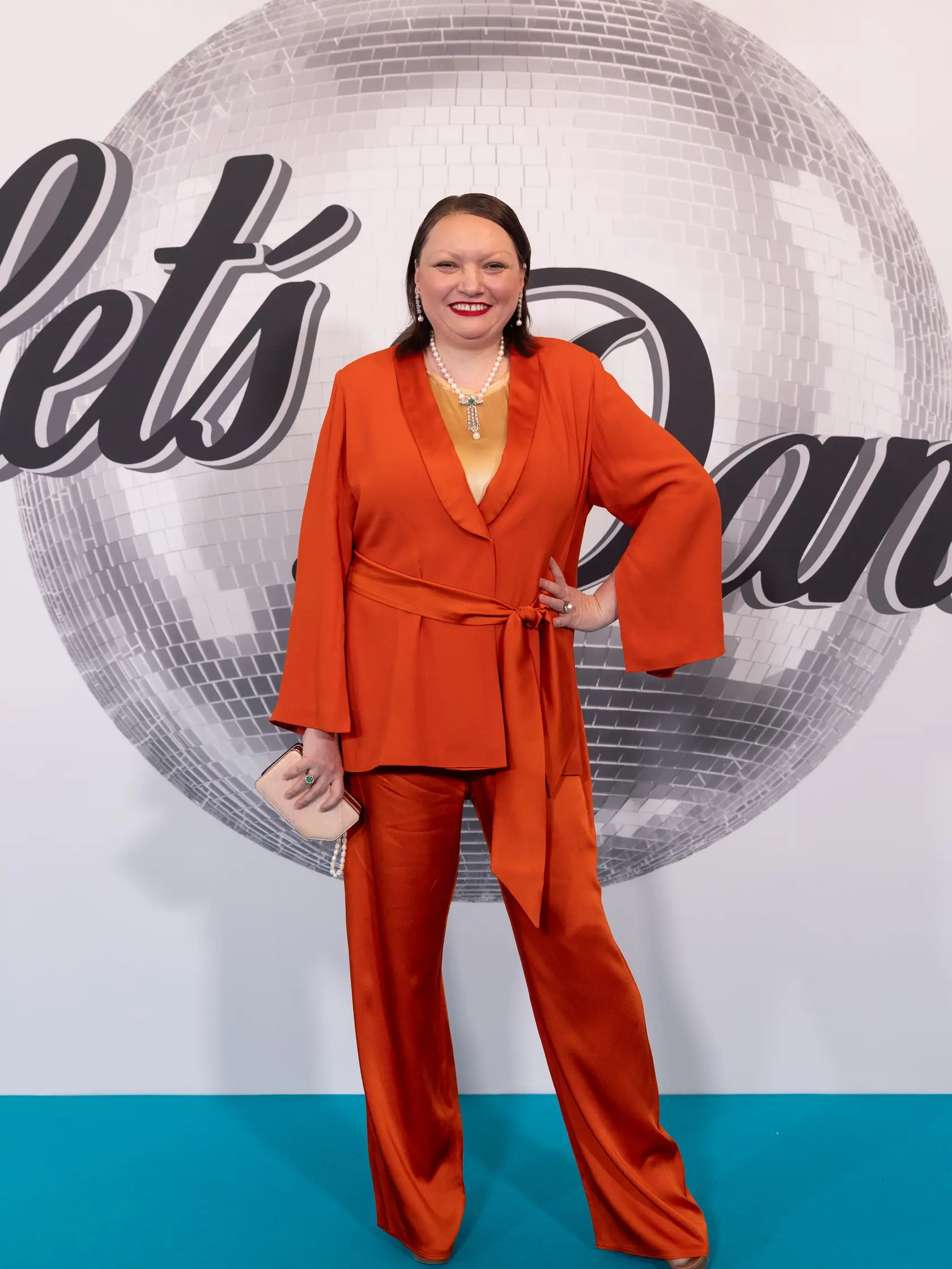 Na snímke Michaela Ľuptáková počas šiesteho kola Let's dance 2025.