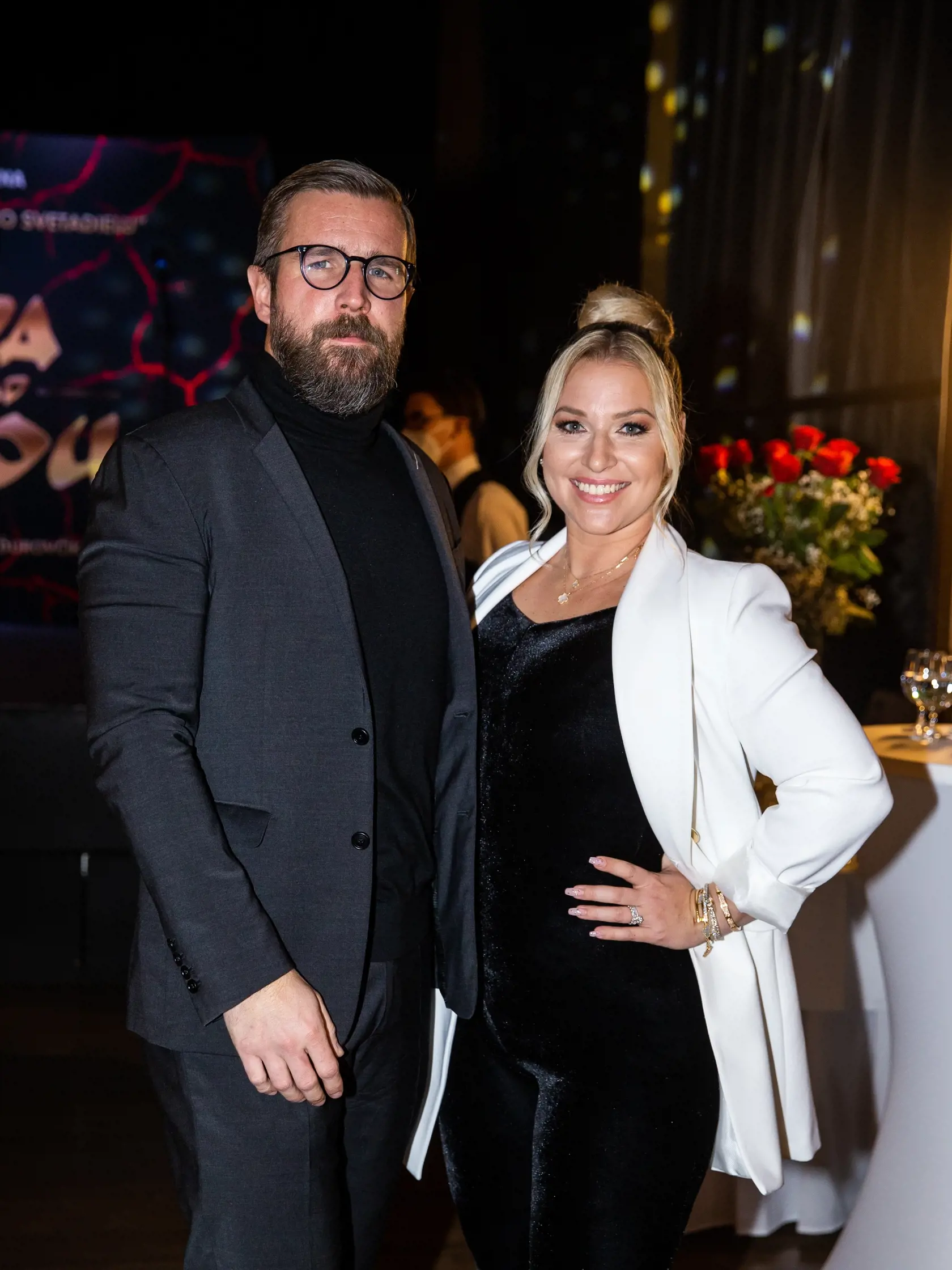 Premiéra muzikálu "Voda (a krv) nad vodou" v divadle Nová Scéna v Bratislave. Na snímke Dominika Cibulková a Michal Navara.