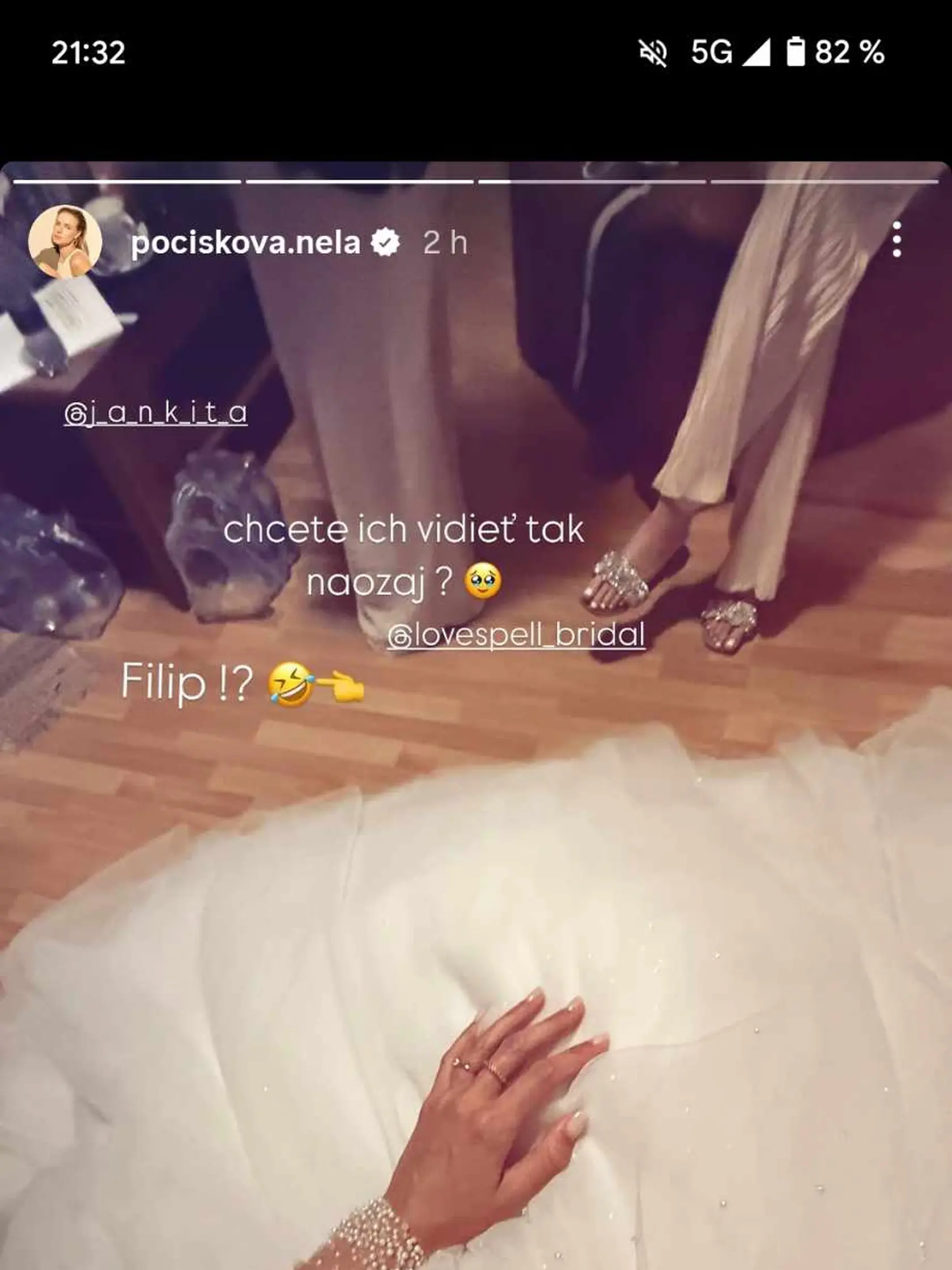 Nela Pocisková zverejnila fotografie zo svadobného salóna.