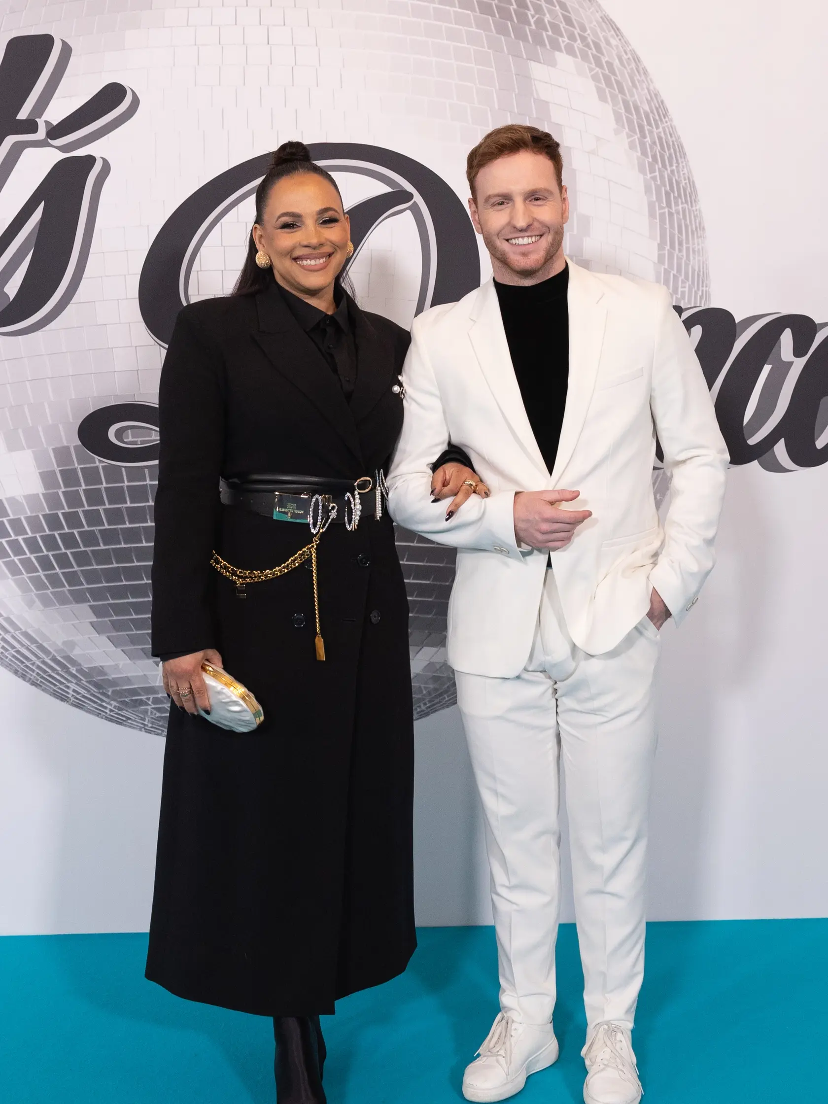 Na snímke speváčka Tina a tanečník Vilém Šír počas šiesteho kola Let's dance 2025.