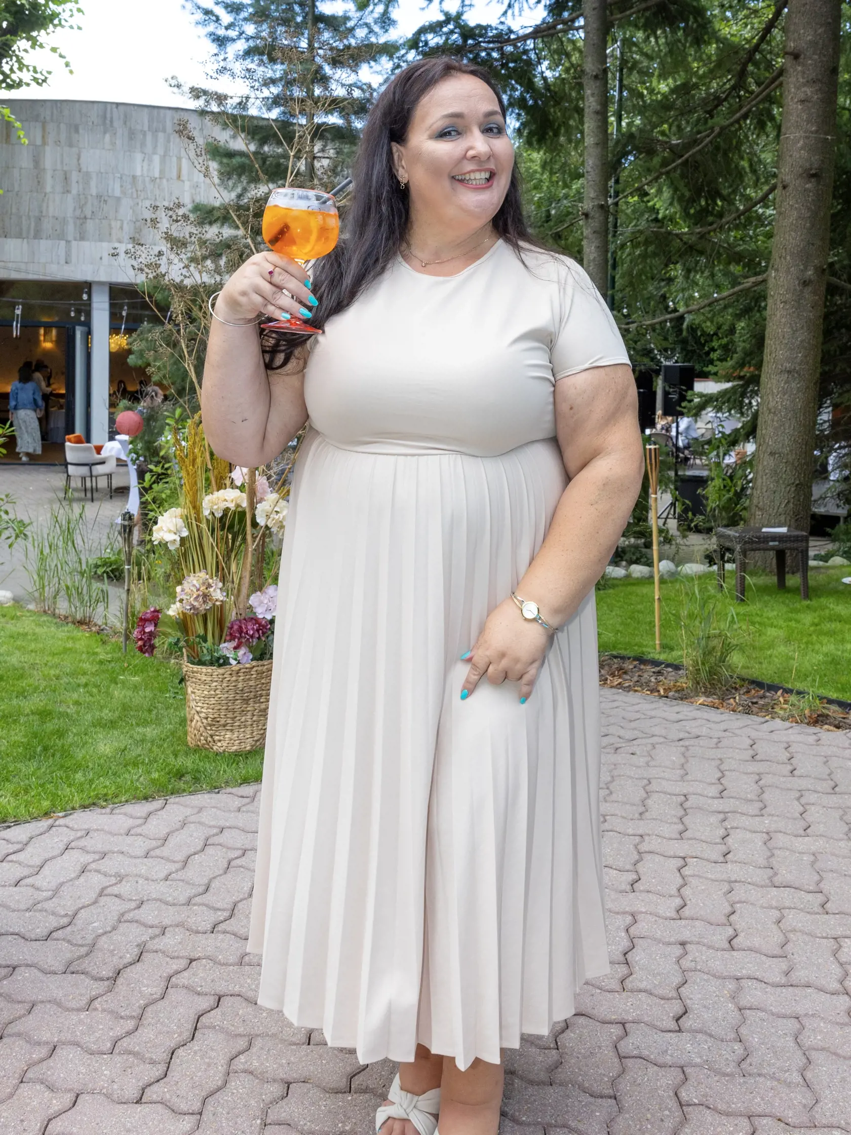 TV JOJ Summer Party - Letná média party televízie JOJ.  Na snímke je Renáta Názlerová.