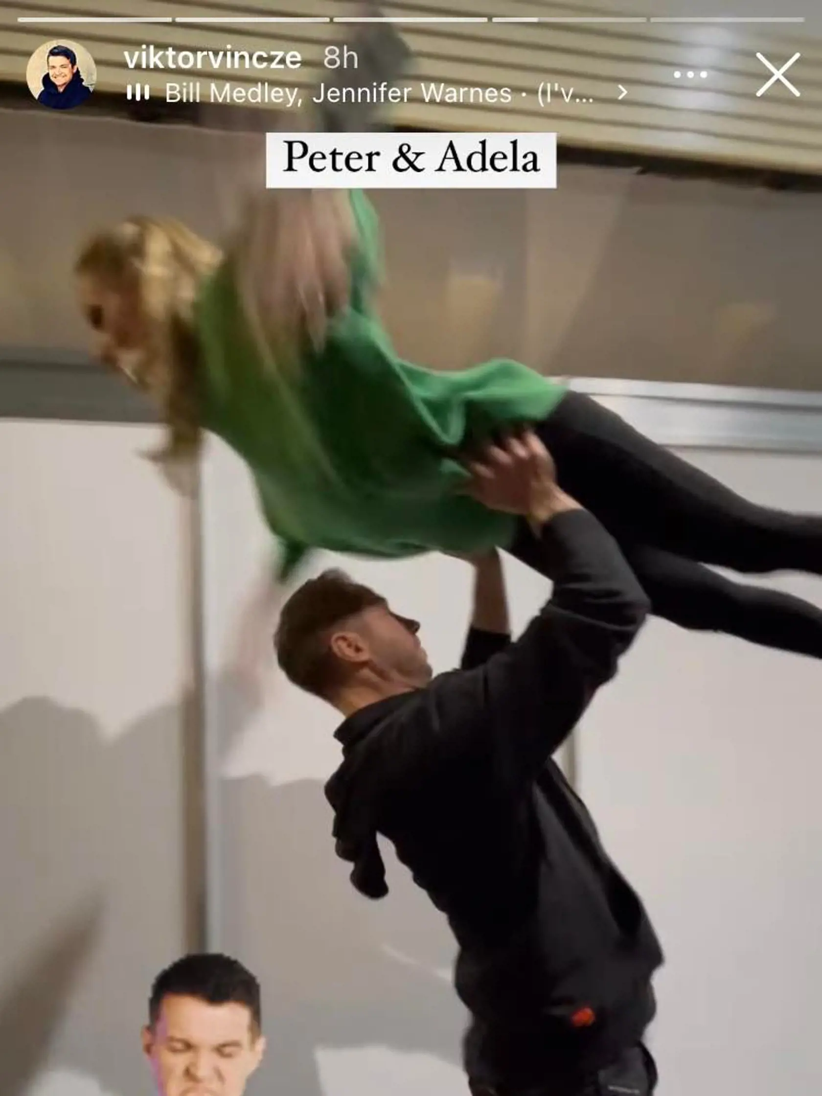 Adela Vinczevá si v zákulisí Let's Dance strihla so svojím ex Petrom Modrovským zdvíhačku, akú kedysi mali v šou, keď v nej spolu súťažili.
