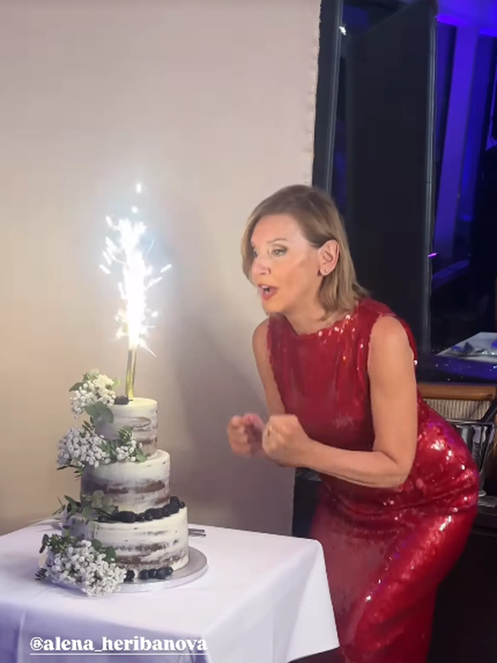 Alena oslávila 70-tku na Kamzíku!