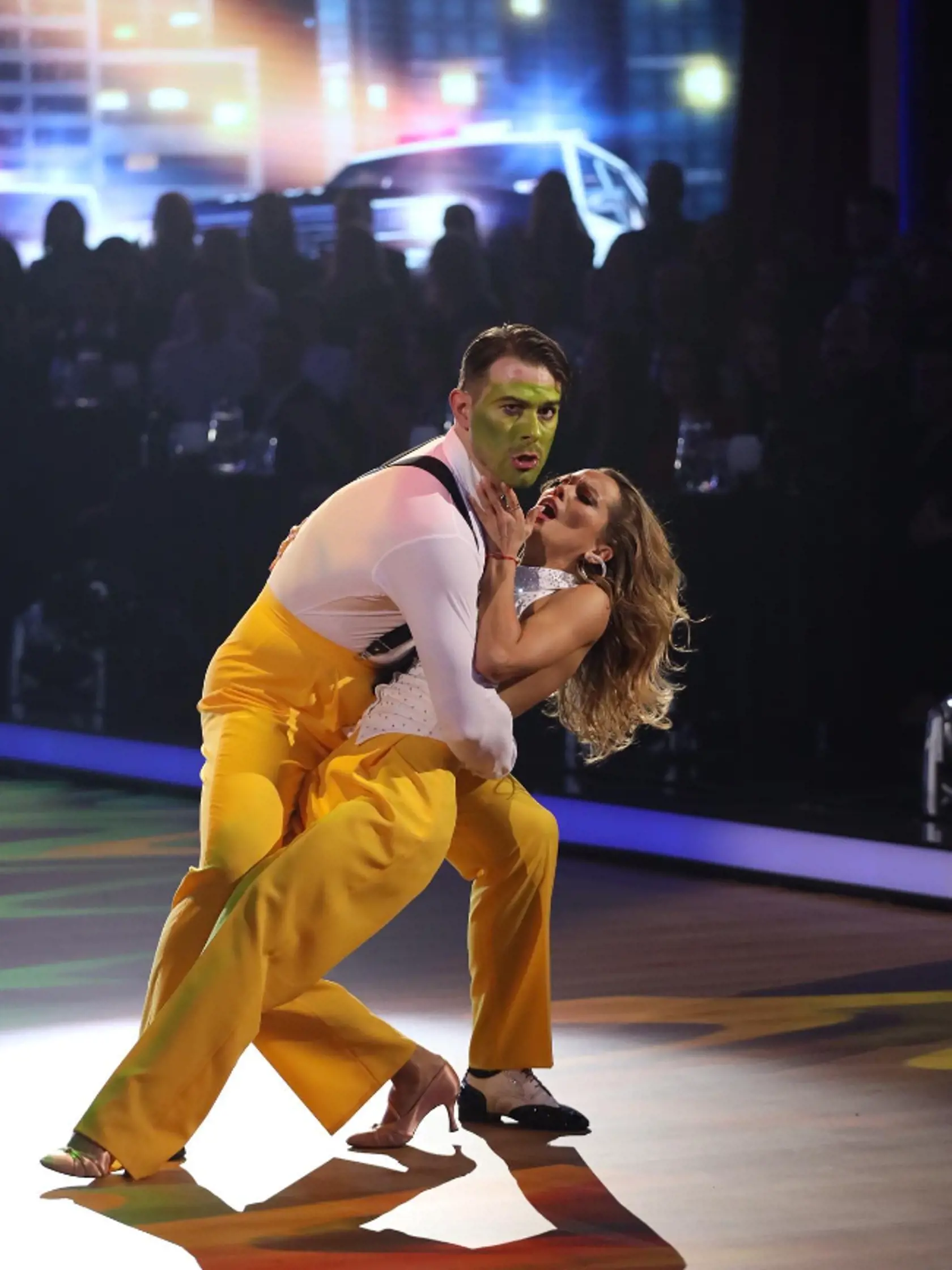 Richard Autner a Dominika Rošková tancovali Quickstep na film Maska.