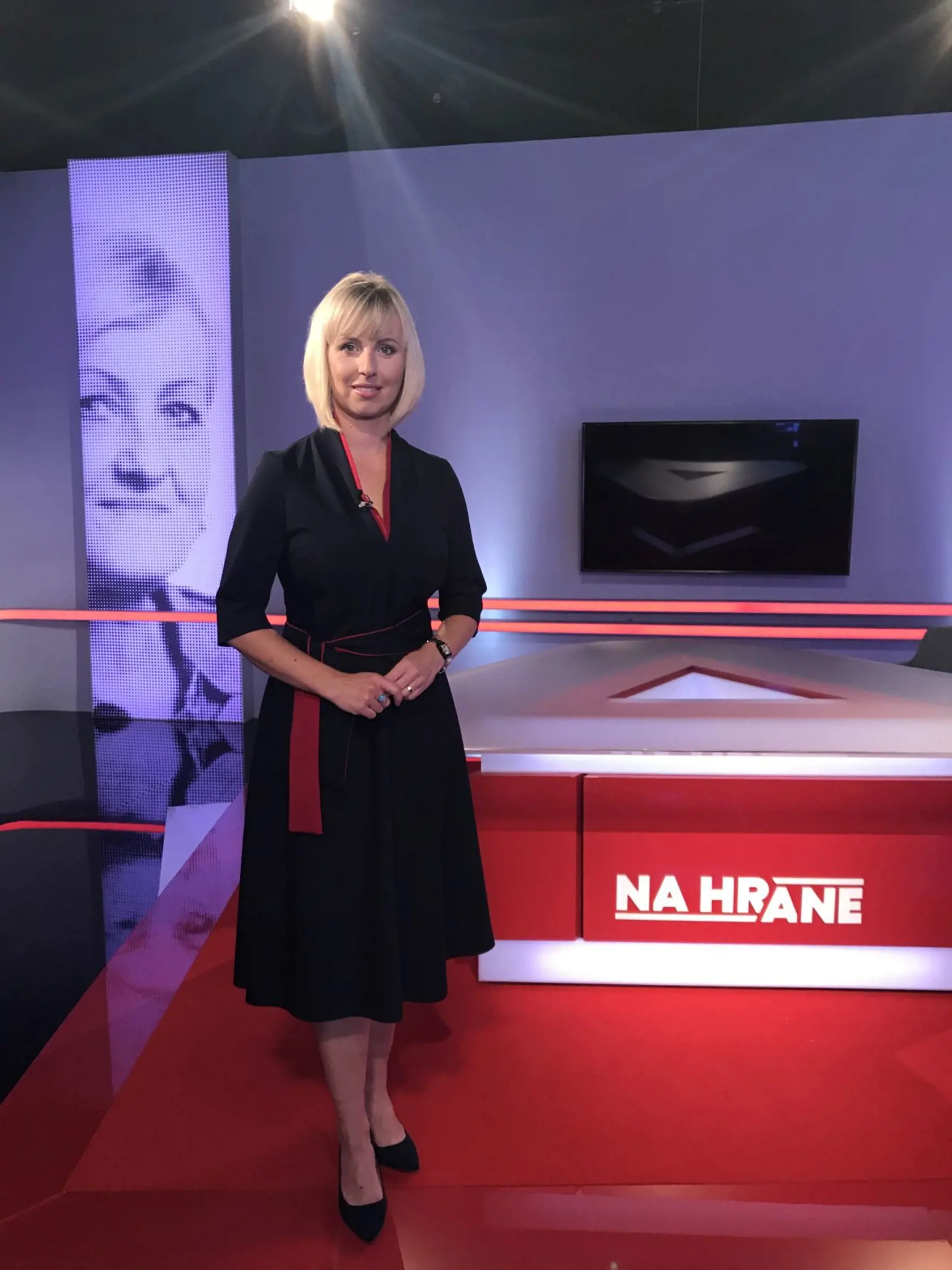 Moderátorka jojkárskej politickej relácie Jana Krescanko Dibáková.