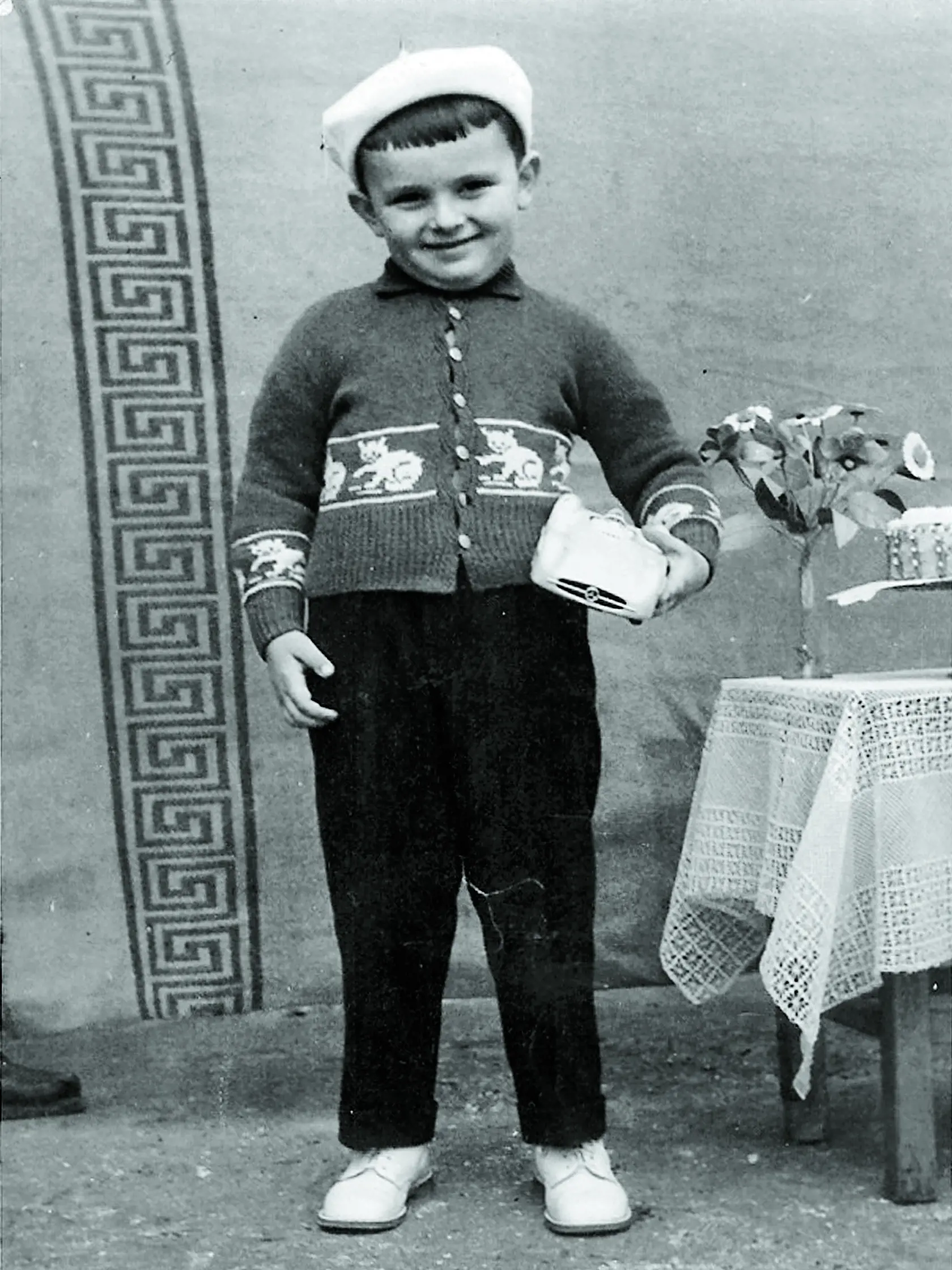 Lučenič Laco ako malý chlapček.