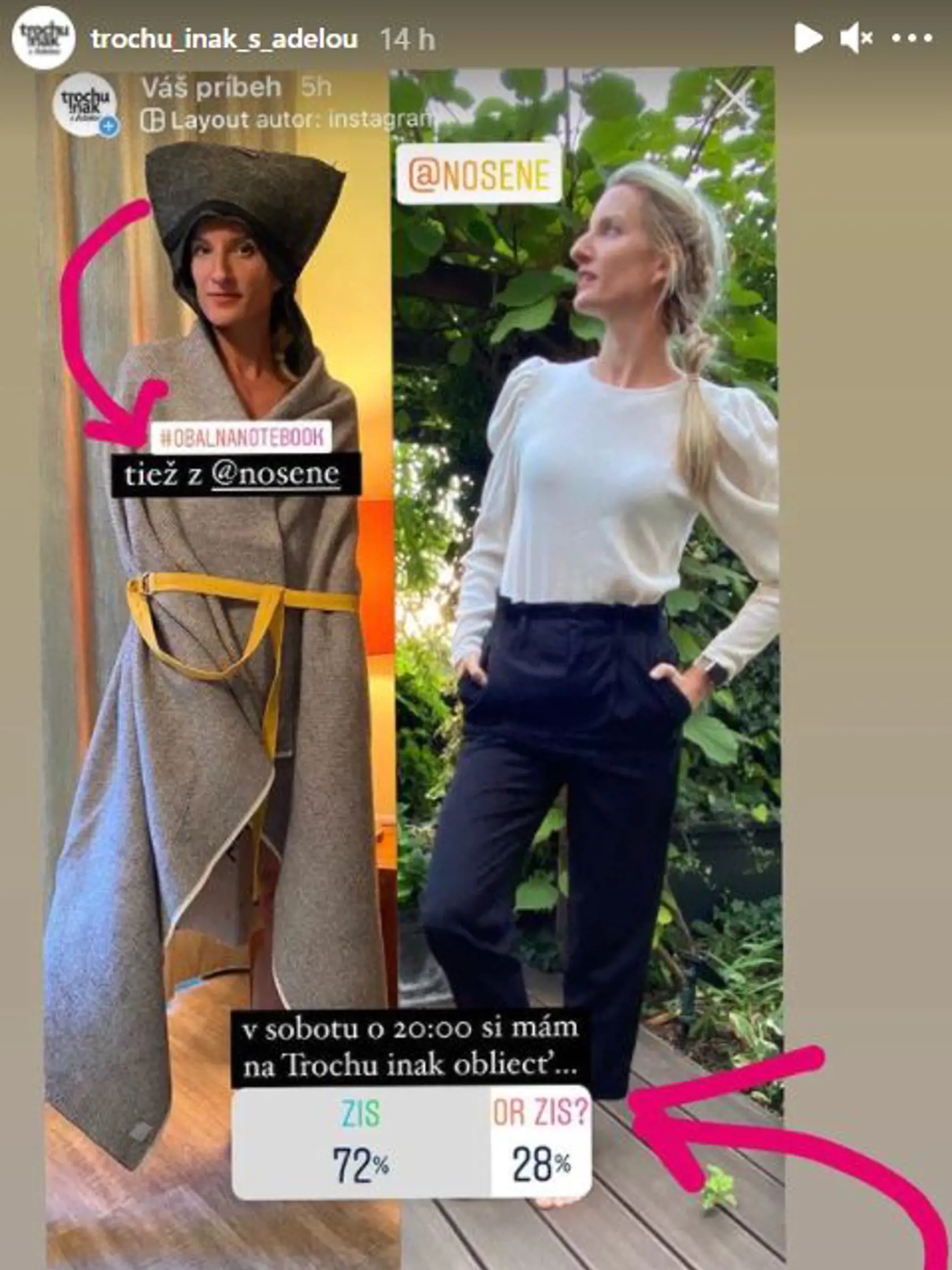 Ktovie, či si to Adela skutočne oblečie.