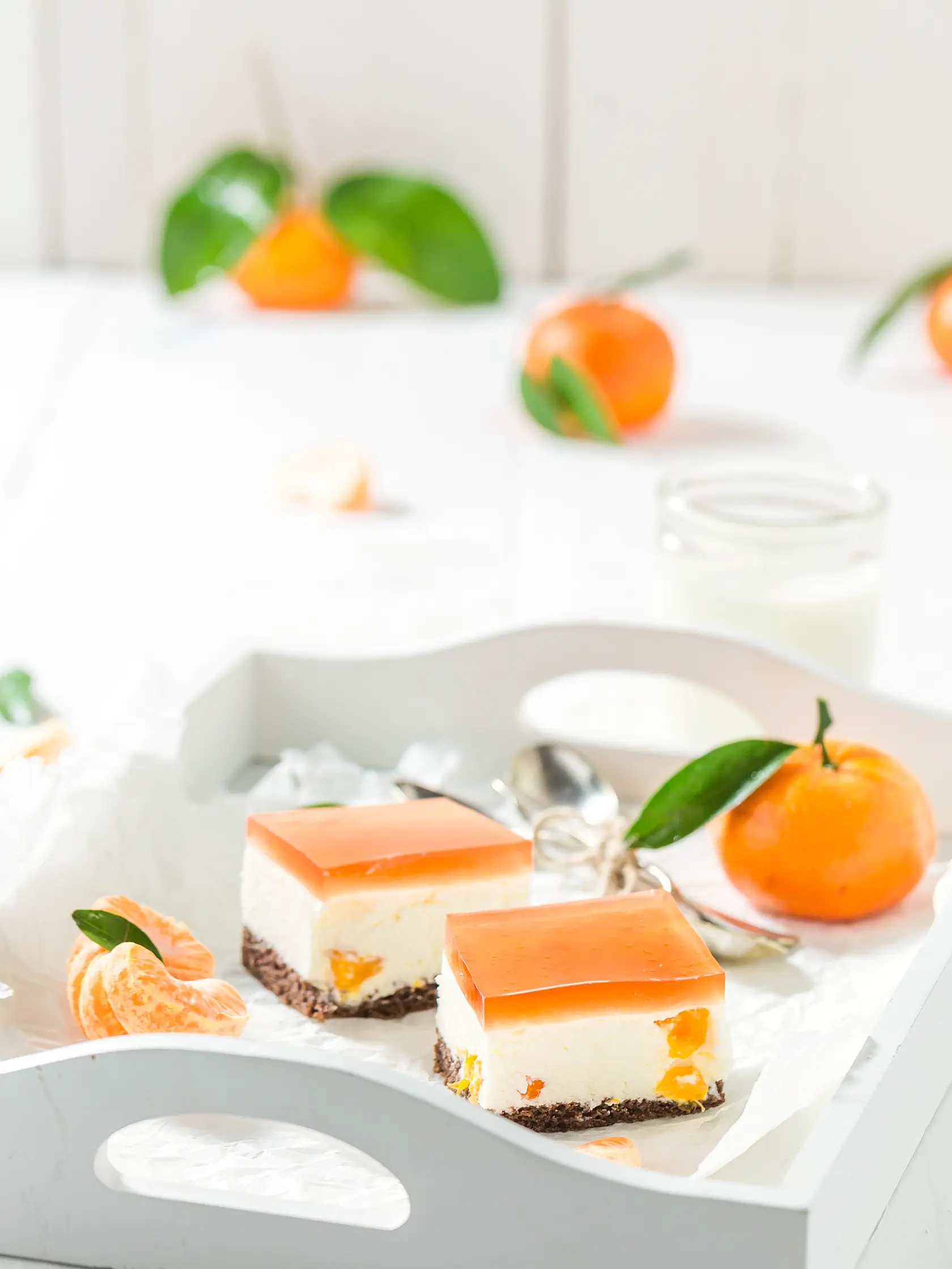 Mandarínkový cheesecake