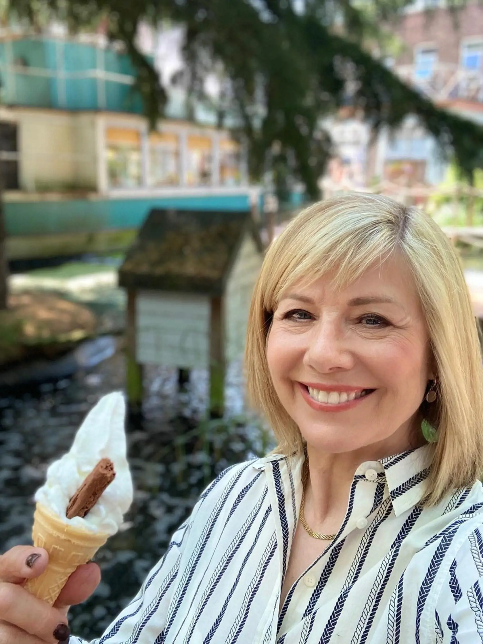 Glynis Barber sa aktívne venuje ženskej kráse. 