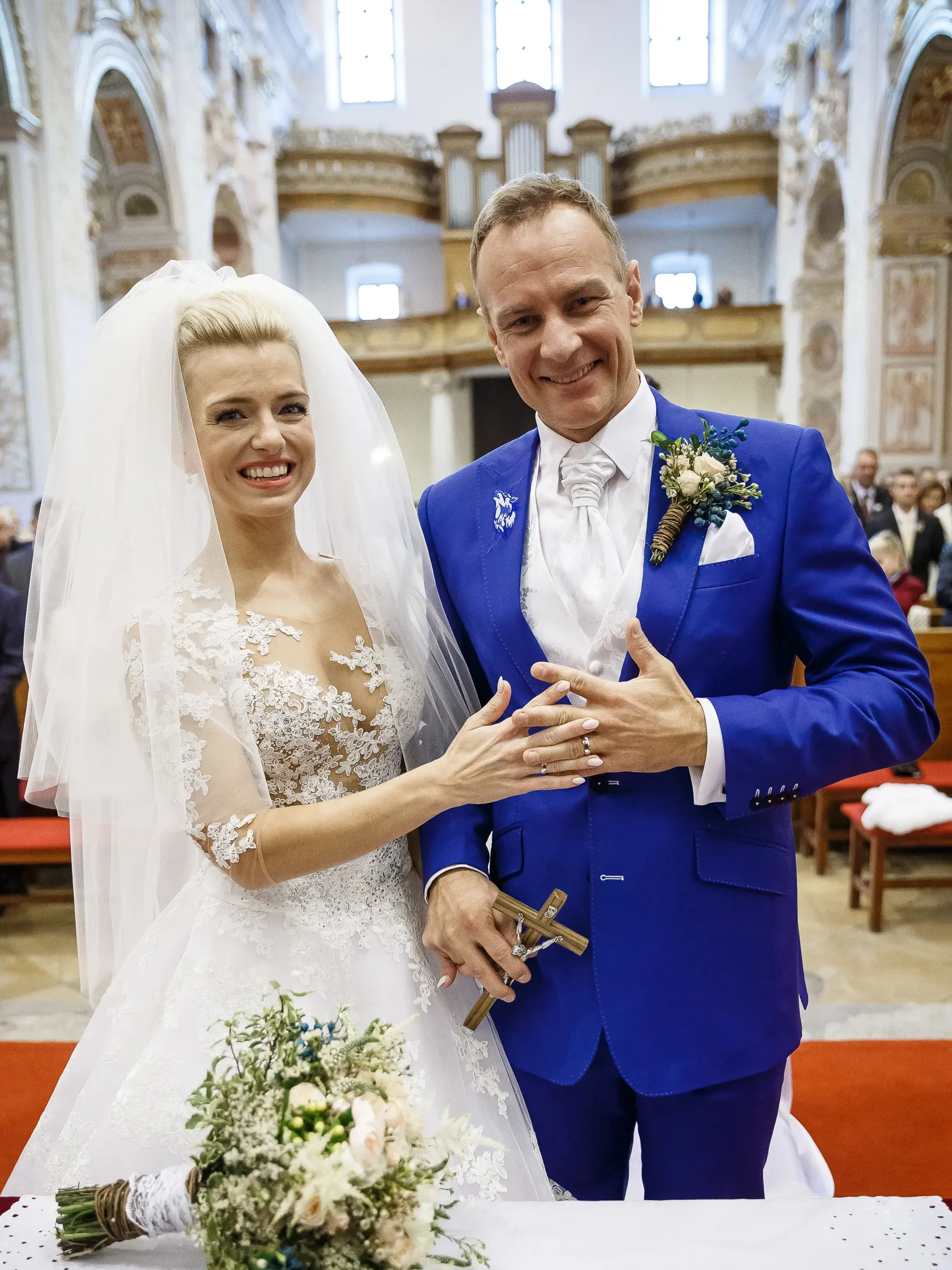 Svadba Zlatice Puskarovej a Patrika Svajdu v Trnave