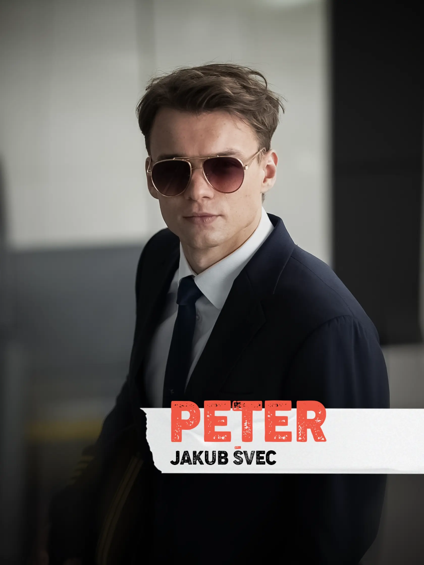 Jakub Švec alias Peter v seriáli Pán profesor.
