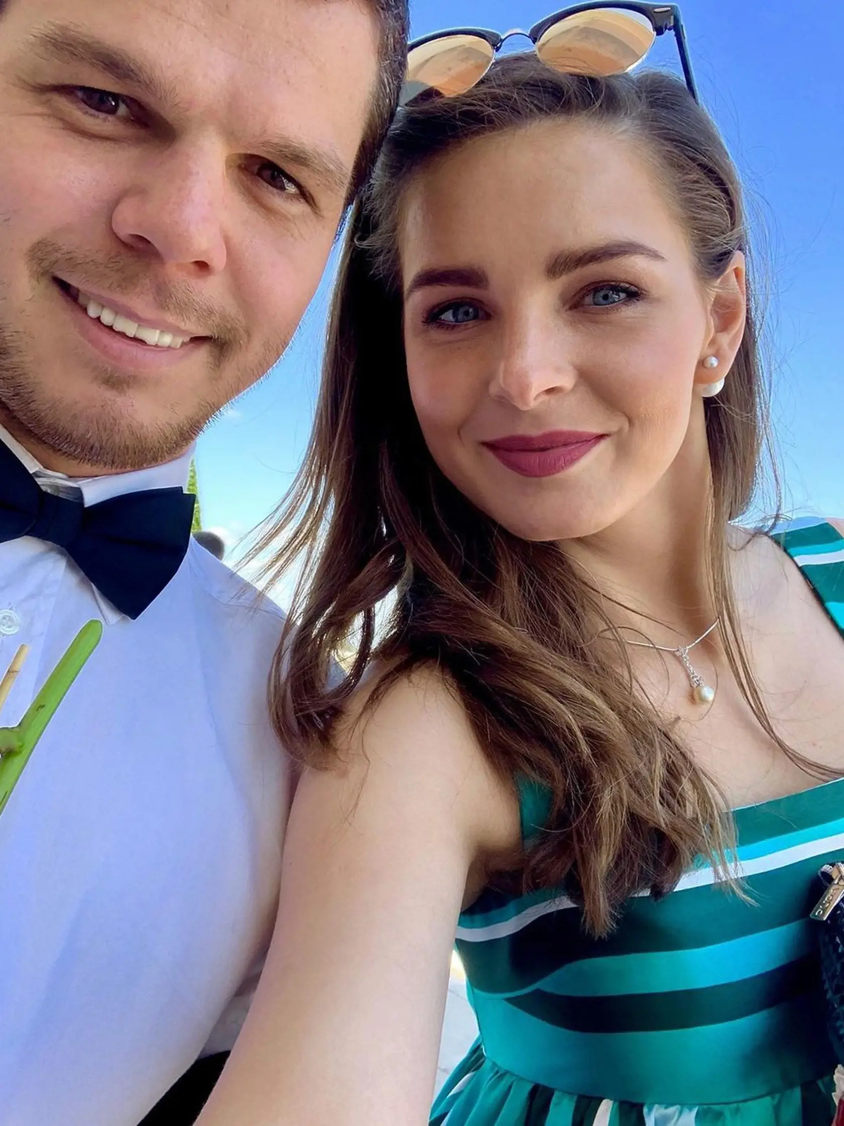 Monika s partnerom Dominikom si momenty osamote užívajú.