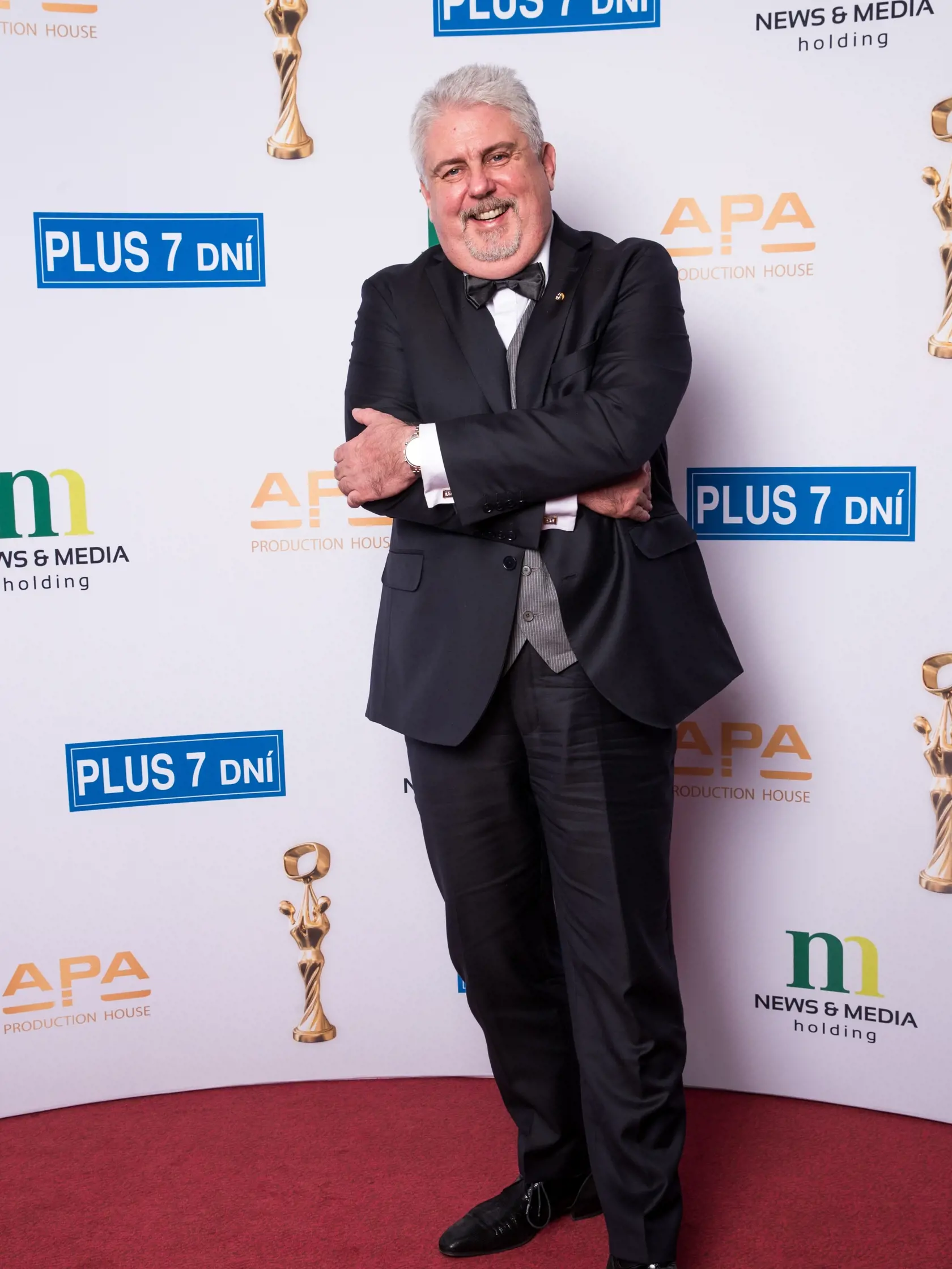 Na snímke zabávač Oliver Andrásy počas párty po skončení slávnostného vyhlasovania ankety Osobnosť televíznej obrazovky 2018 v budove Slovenského národného divadla.