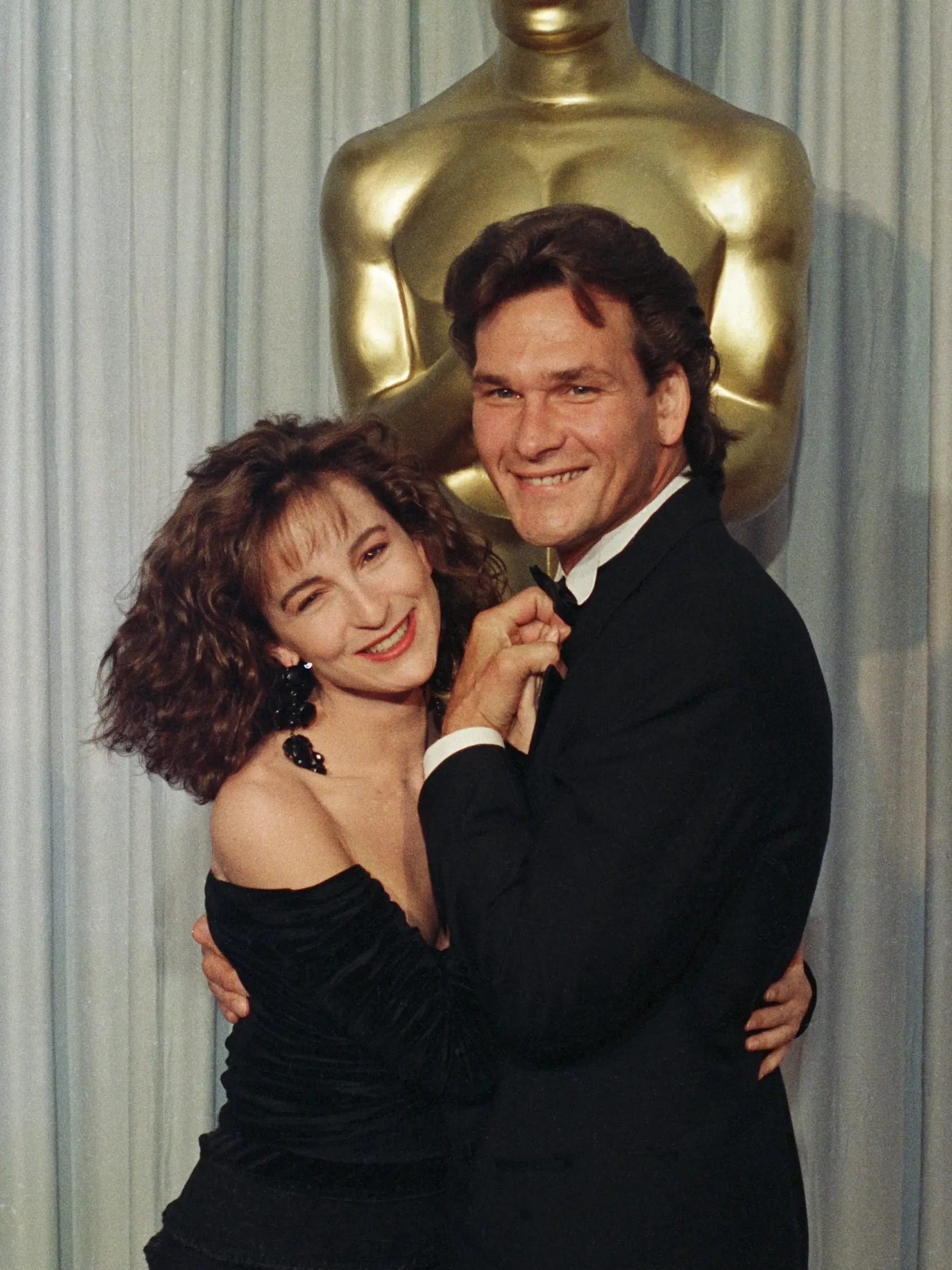 Jennifer Grey a Patrick Swayze na Oskaroch v roku 1988