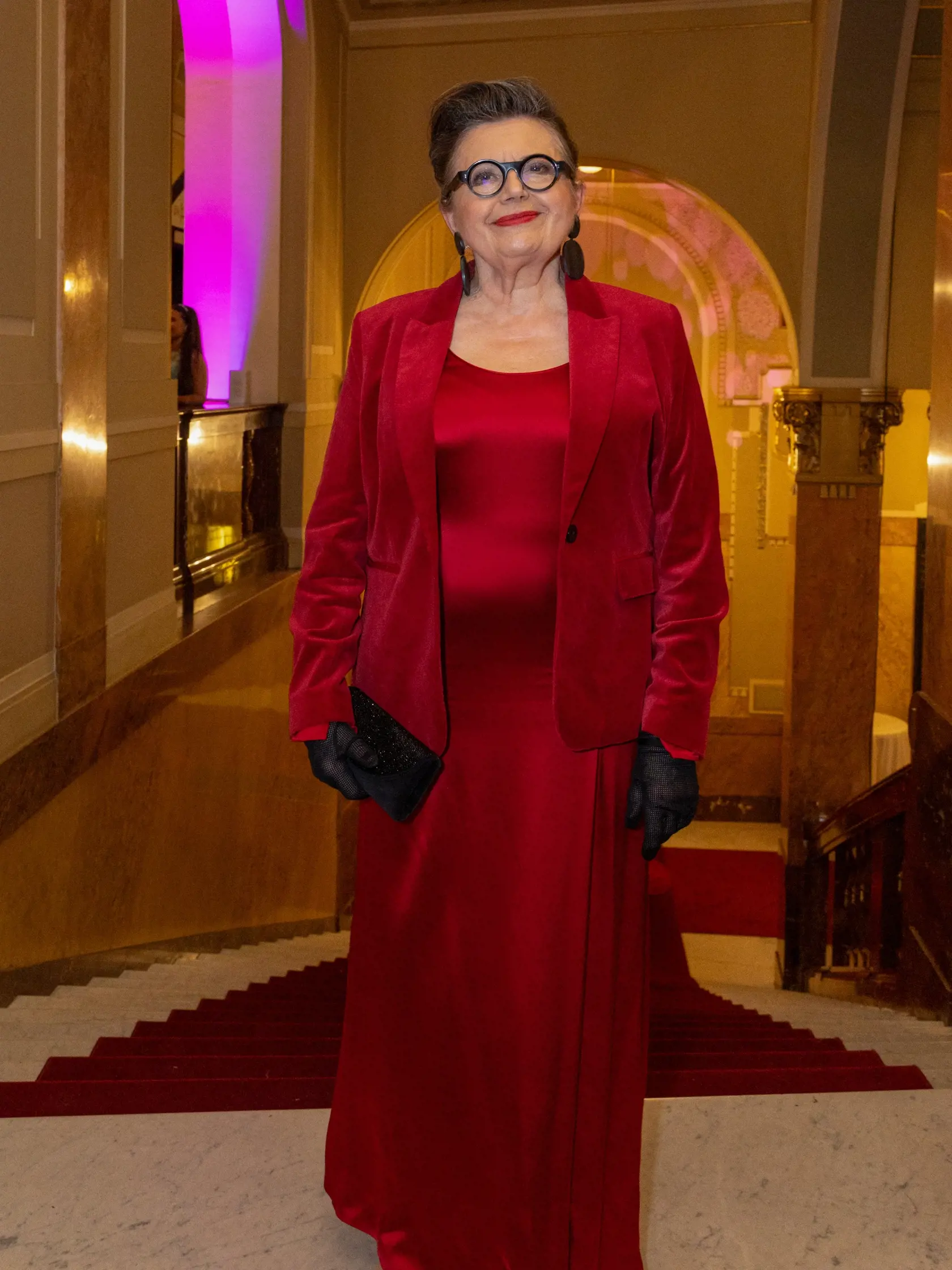 Desiate výročie Česko - Slovenského plesu v pražskom Obecnom dome. Zuzana Kronerová
