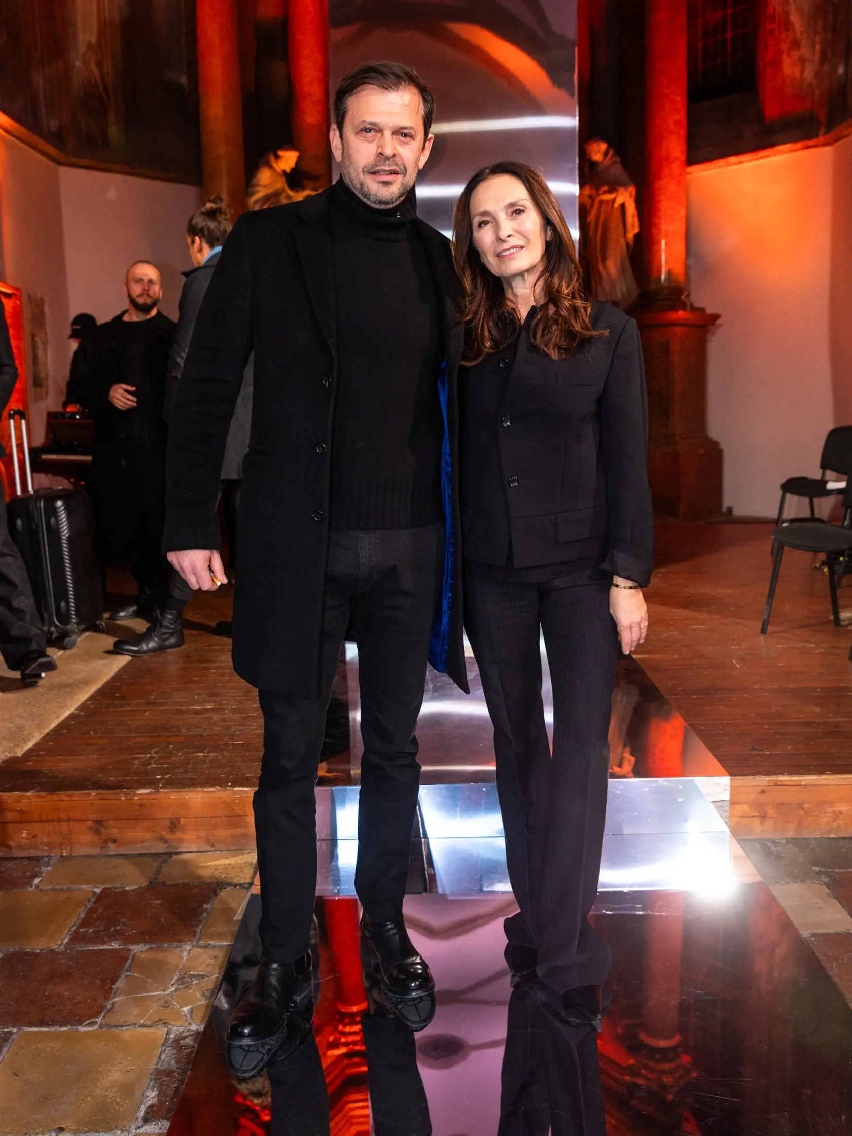 Alexander Bárta s partnerkou Henrietou Mičkovicovou.