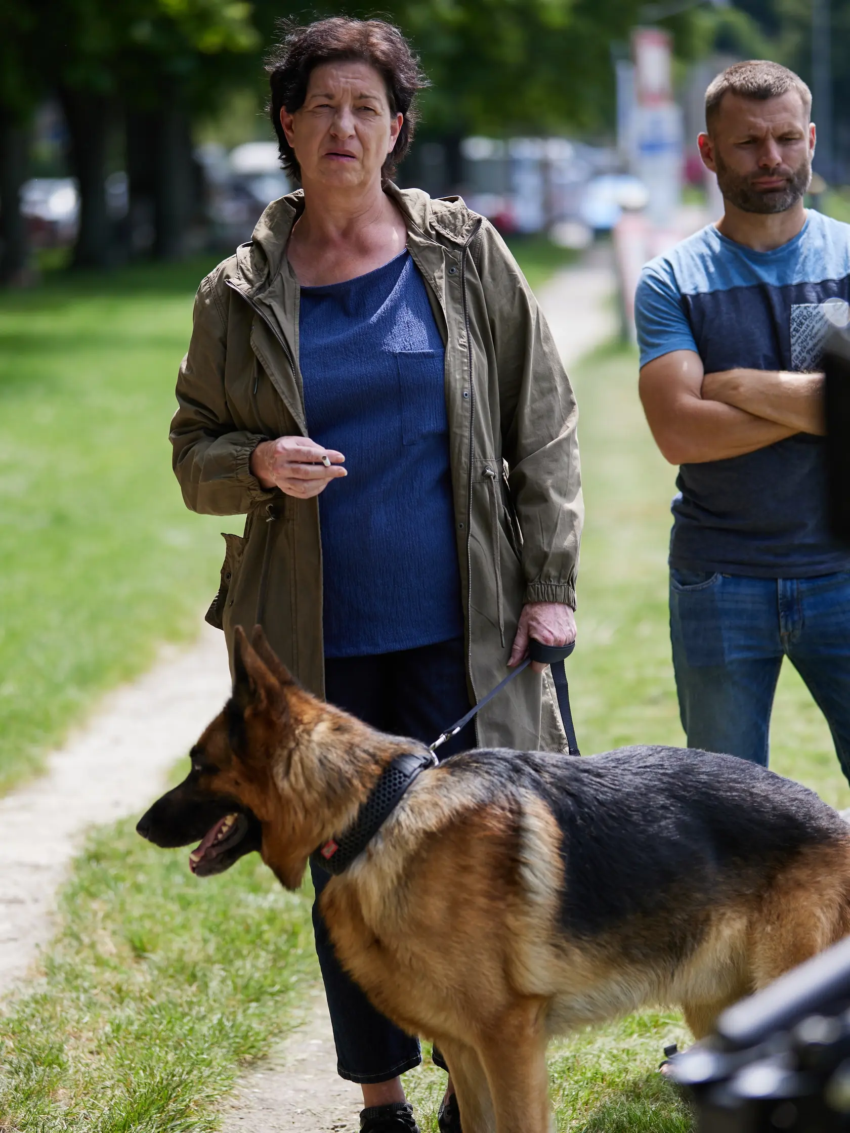 Judita Hansman ako Zuzana Weissová z Viny. Z úlohy nedokáže hneď len tak “vyliezť”.