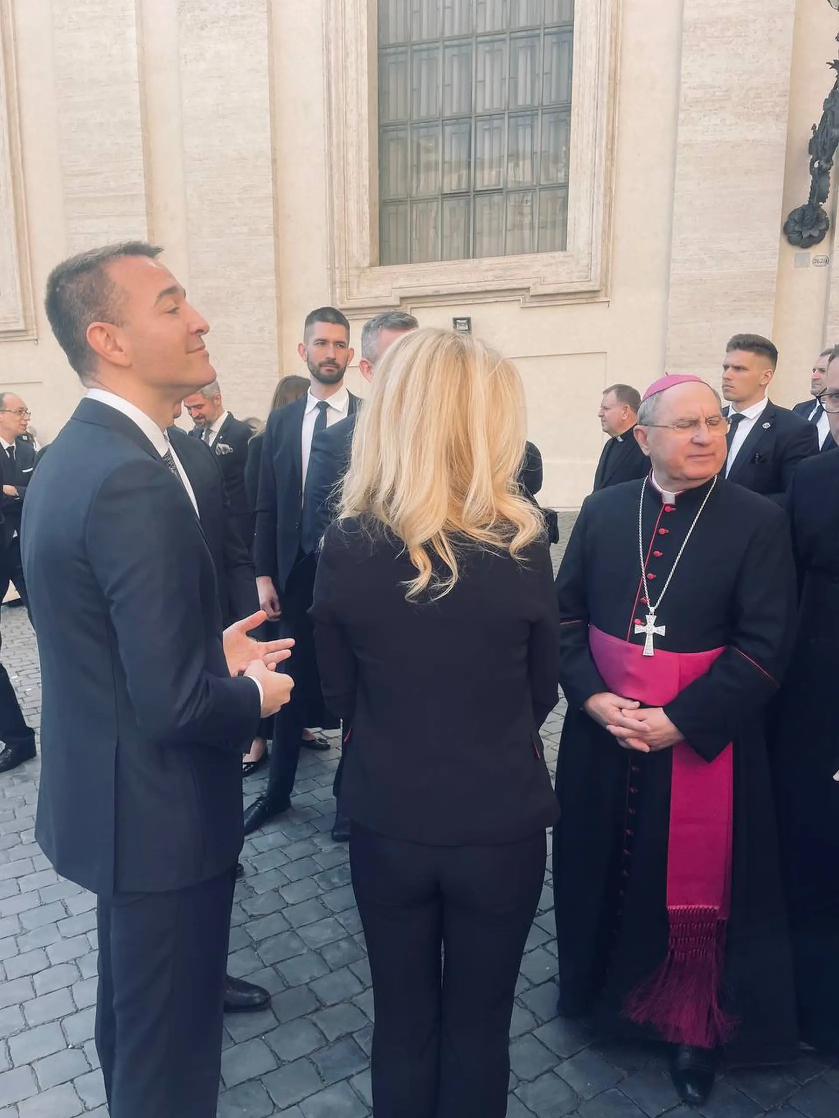 Zľava ministri Tomáš Drucker (Hlas) a Martina Šimkovičová v Ríme.