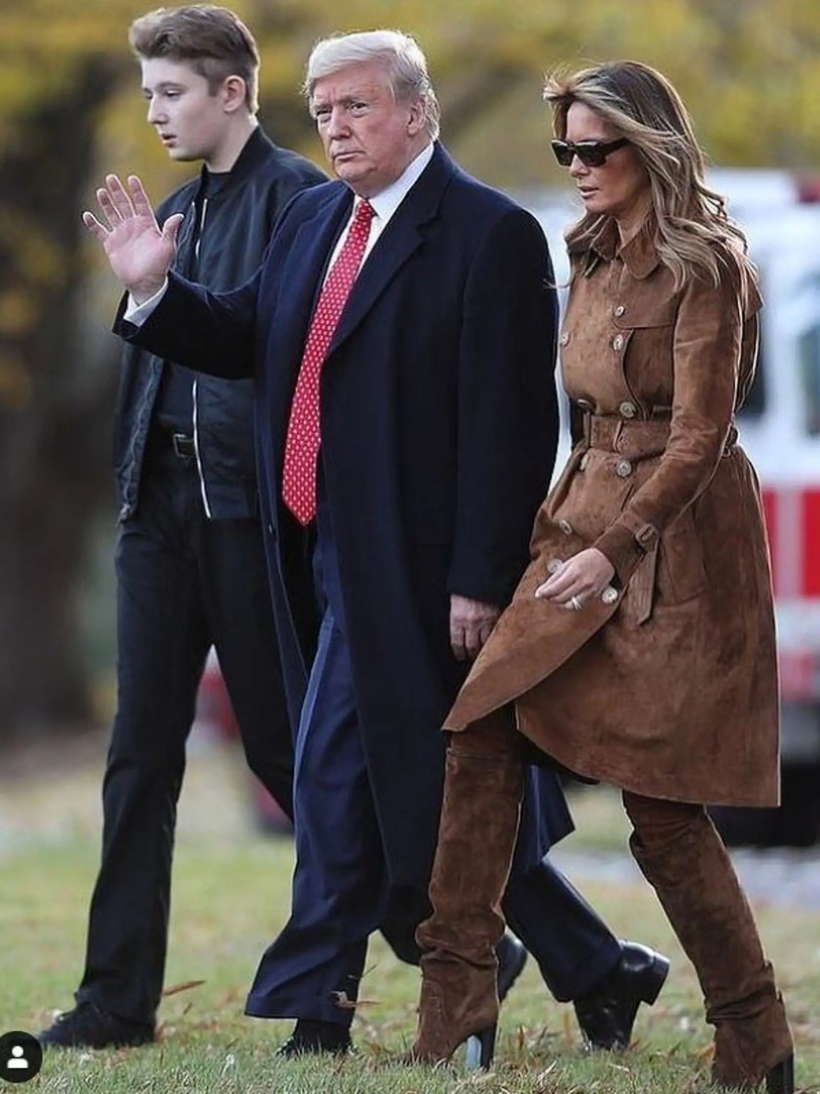 Melania Trump je kráľovná zimných kabátov.