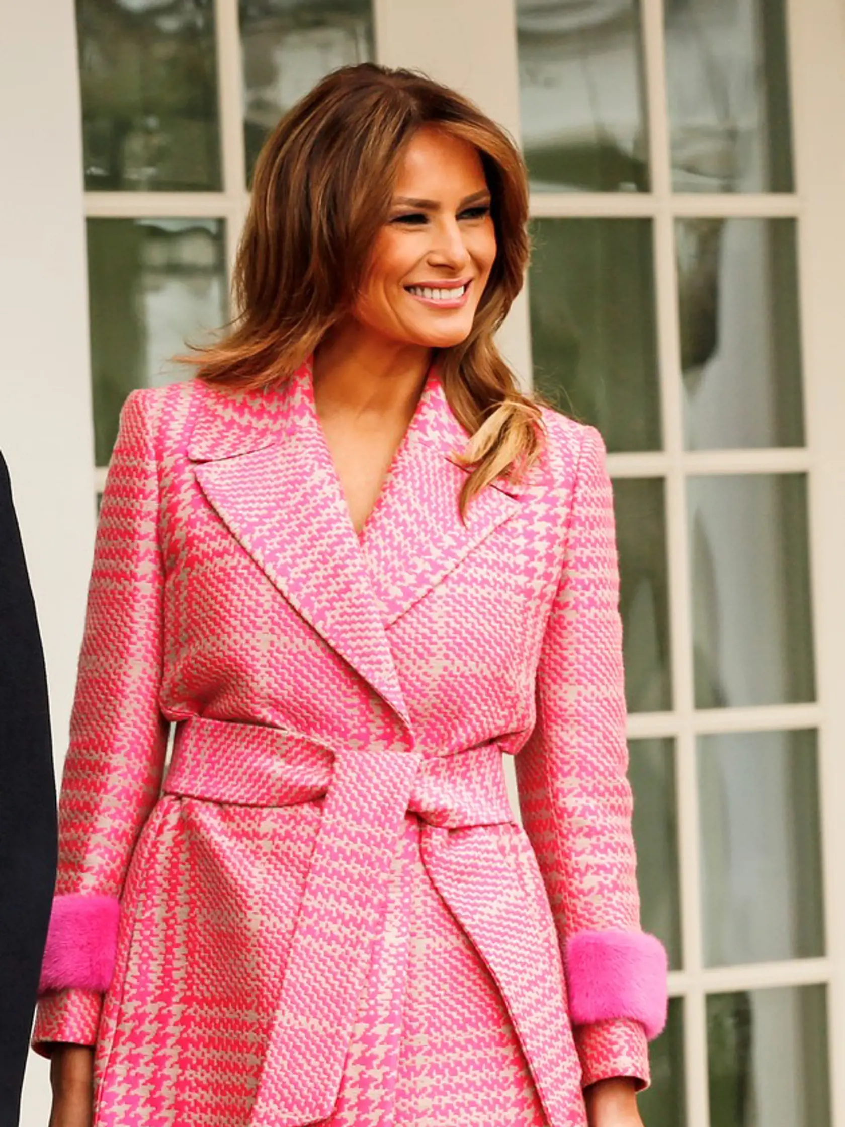 Melania Trump je kráľovná zimných kabátov.