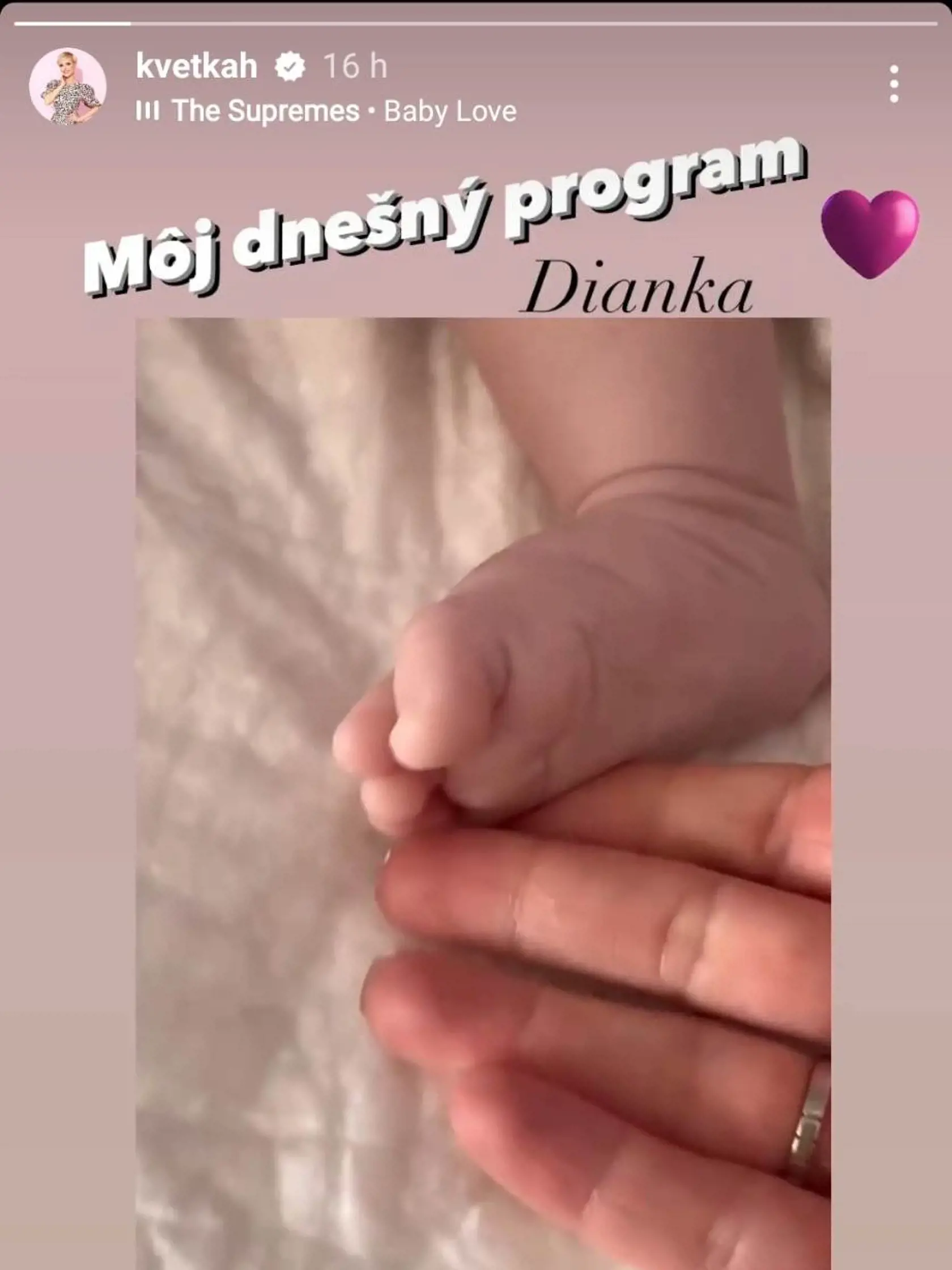 S fanúšikmi sa podelila o pár rozkošných záberov.