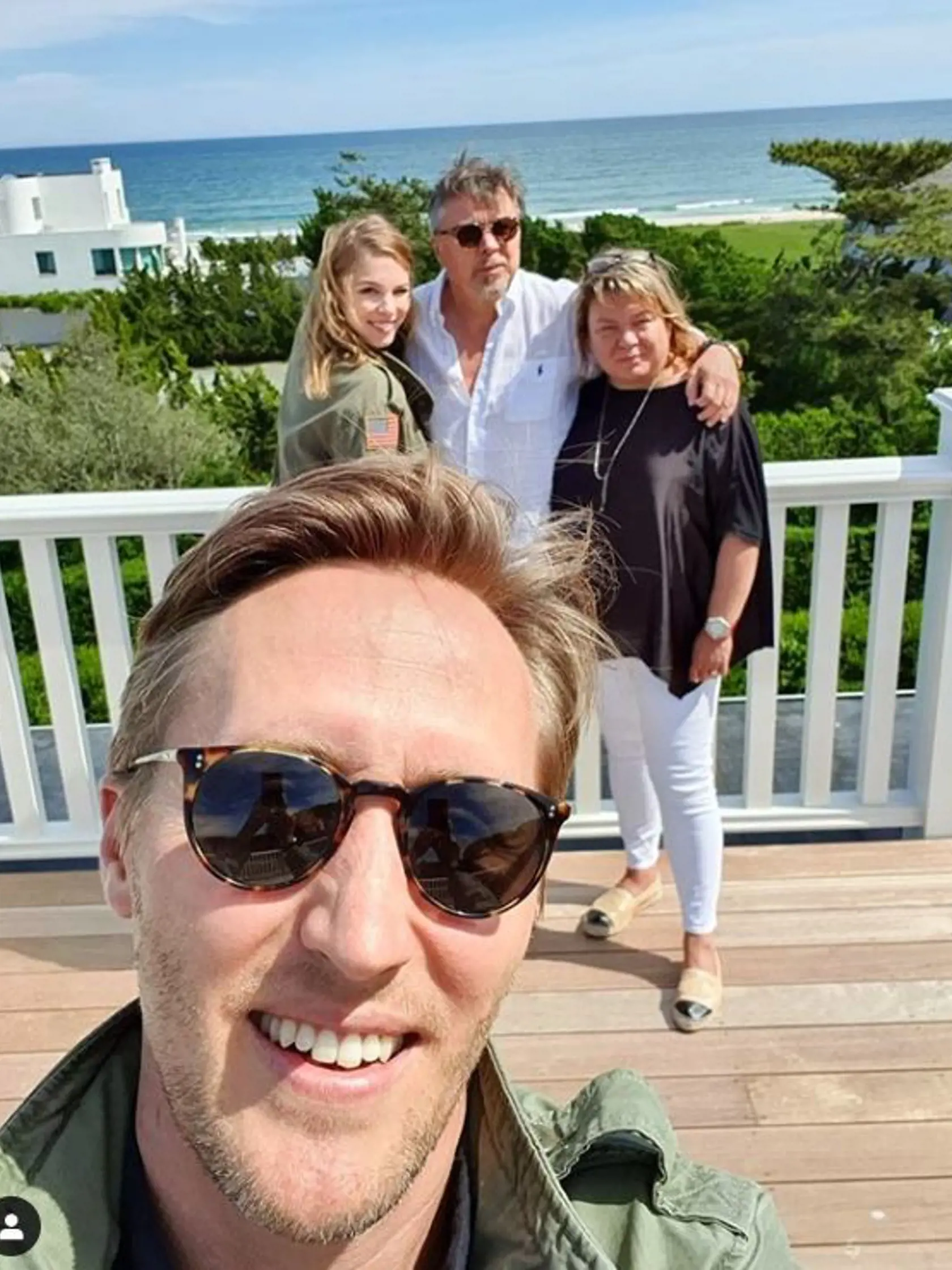 Sajfa urobil selfie s Veronikou a jej rodičmi