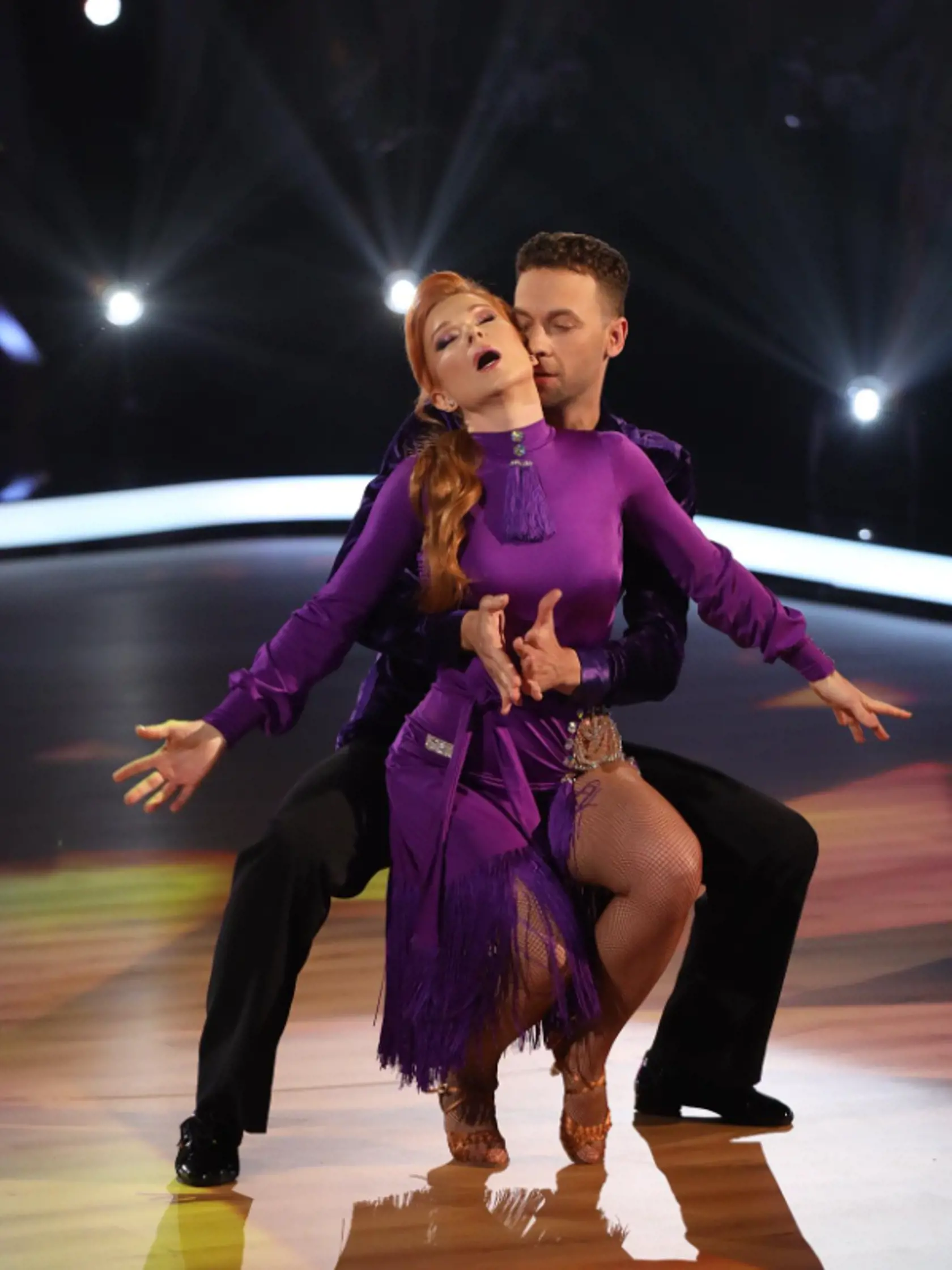 Helena Krajčiová a jej štvrté kolo Let's Dance - rumba.