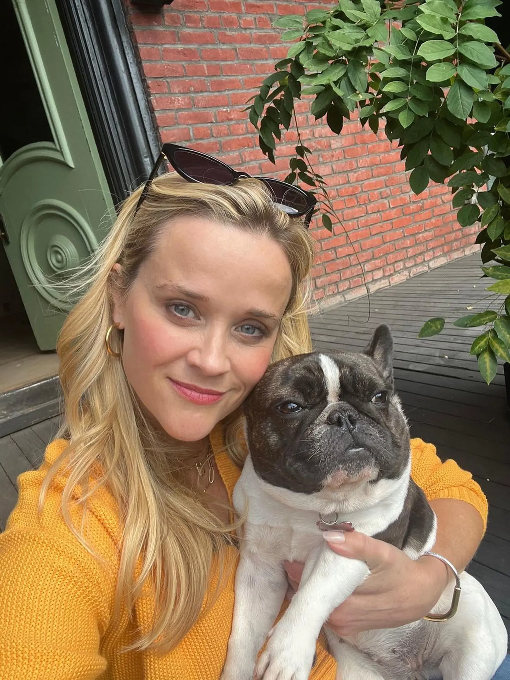 Reese Witherspoon so svojím štvornohým miláčikom