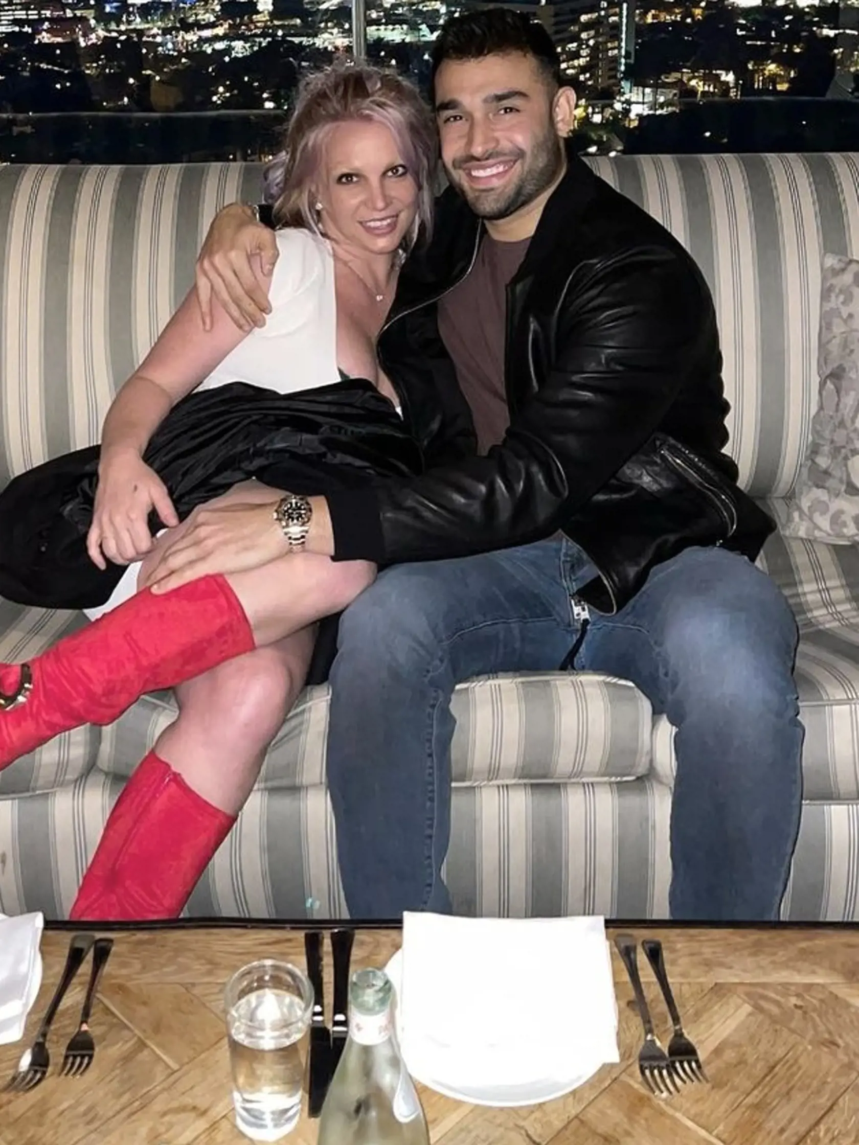 Budúci rodičia Britney Spears a Sam Asghari