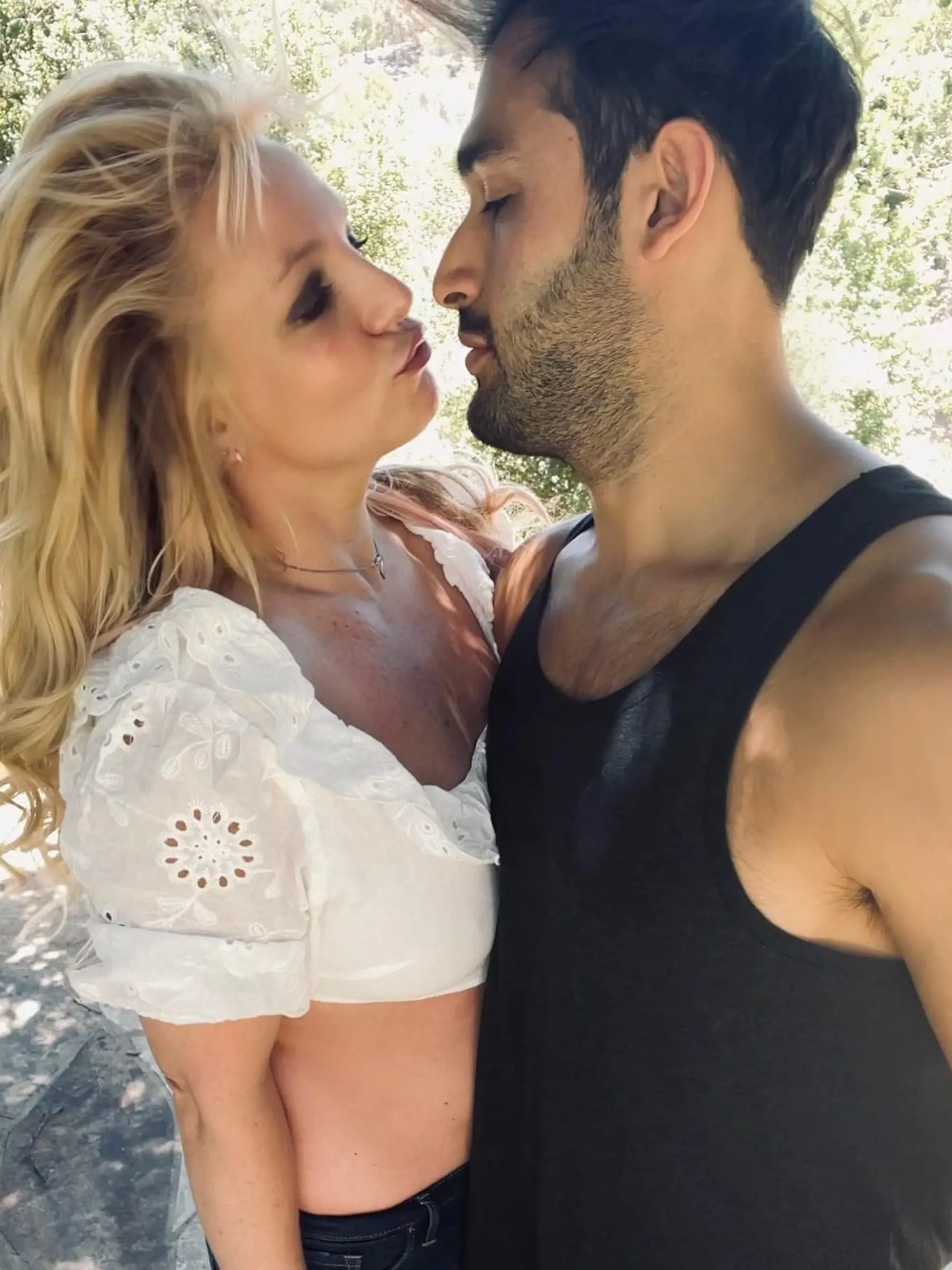 Britney Spears a Sam Asghari