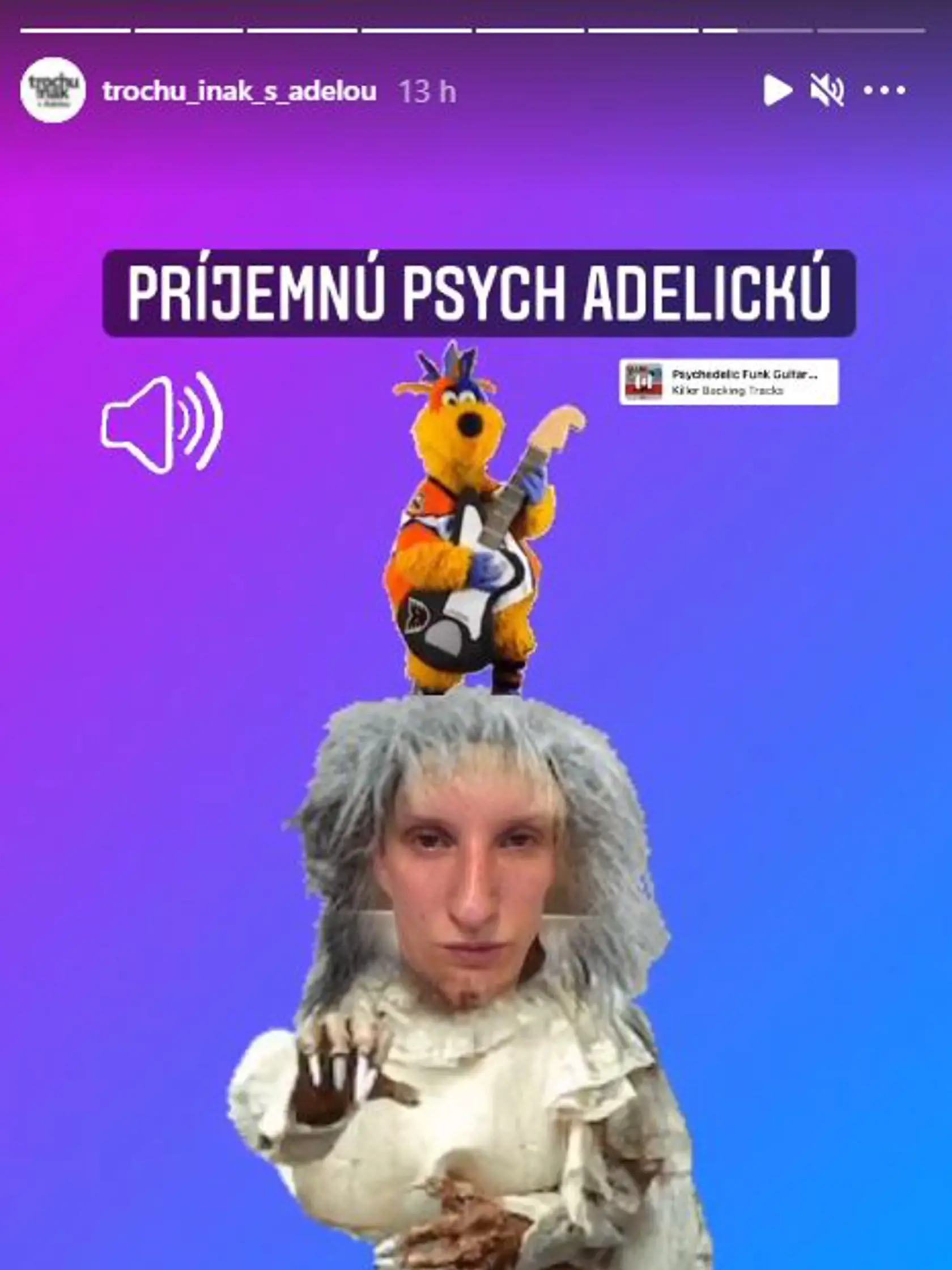 Adela Vinczeová je závislá na vtipných filtroch.