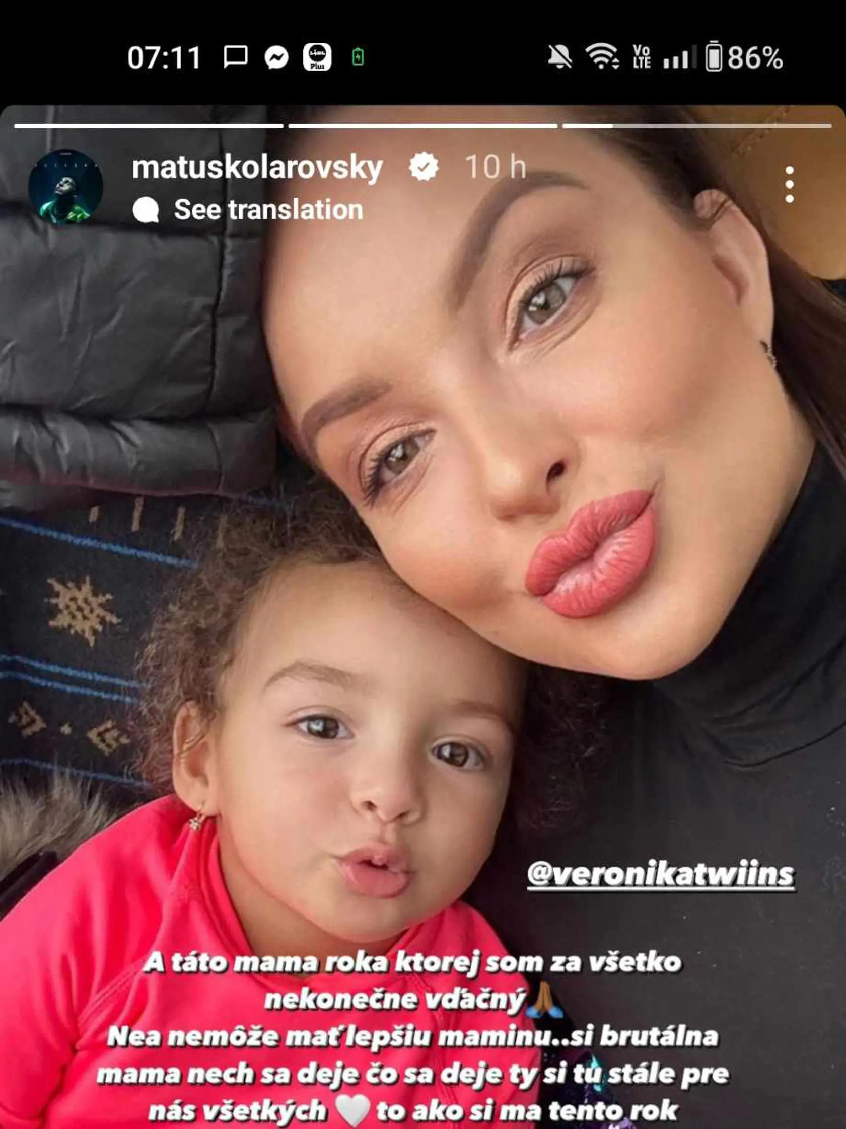 Krásne vyznanie Matúša Kolárovského