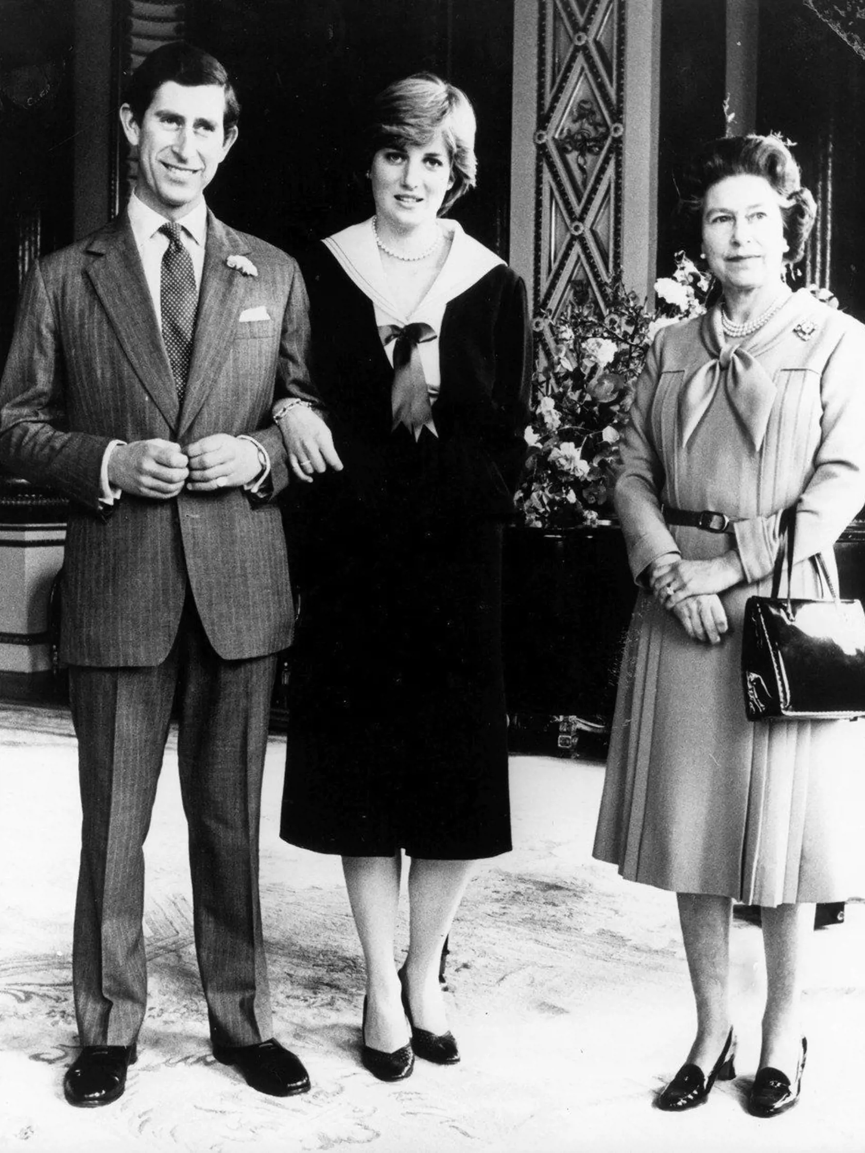 Kráľovná Alžbeta, Lady Diana