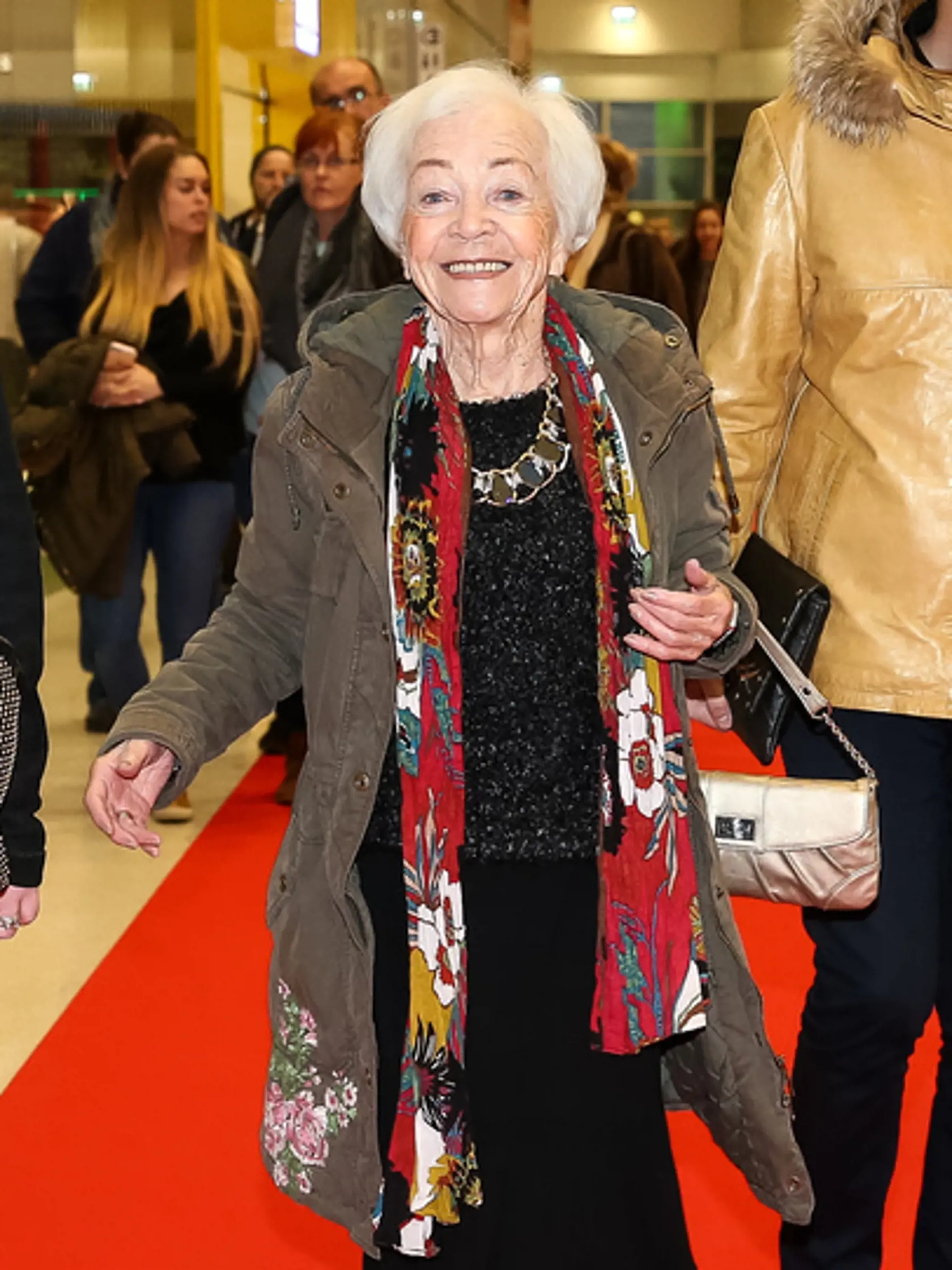 Eva Landlová 
vyrazila do kina. 