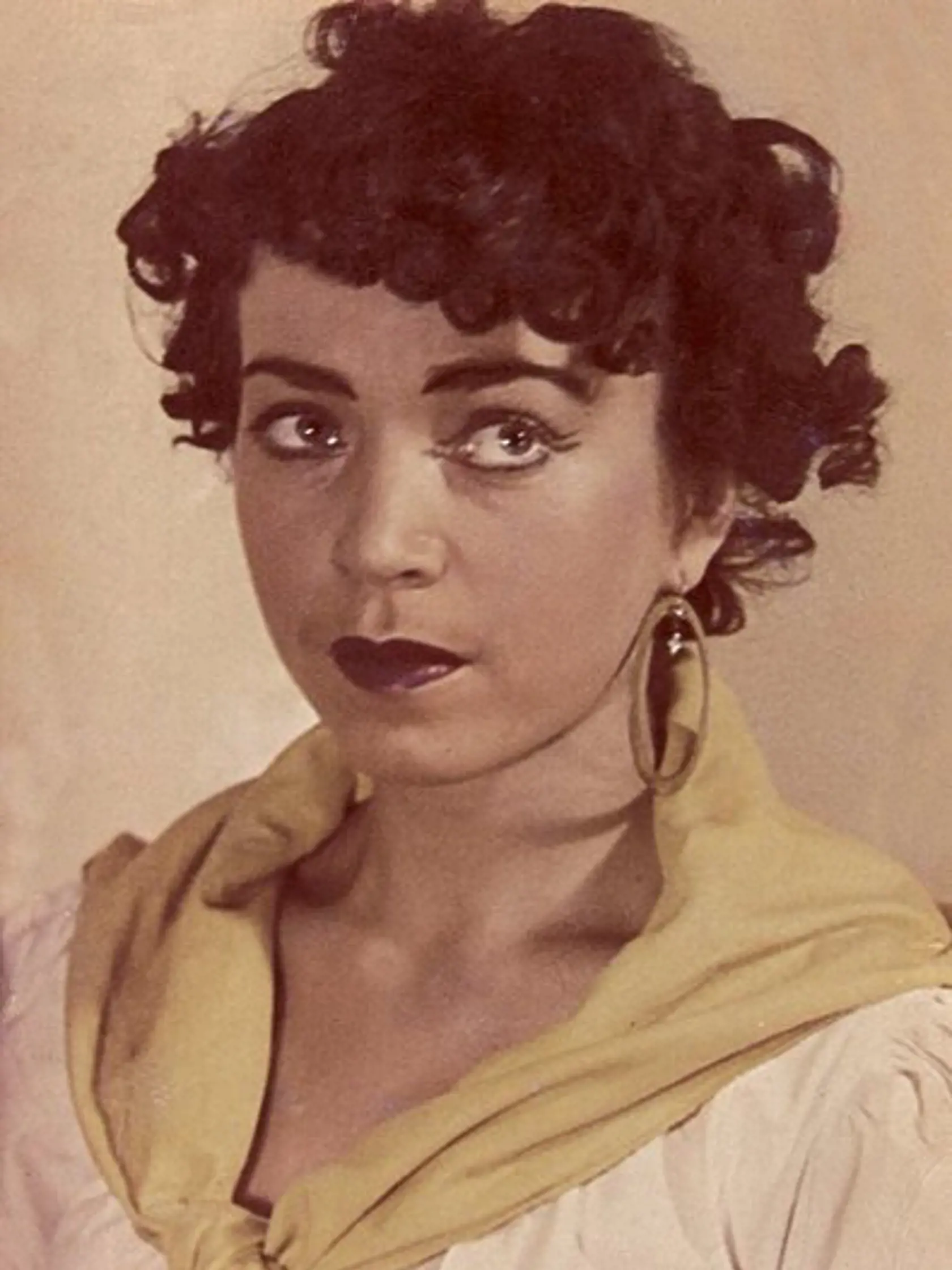 Eva Landlová na začiatku svojej hereckej kariéry.
