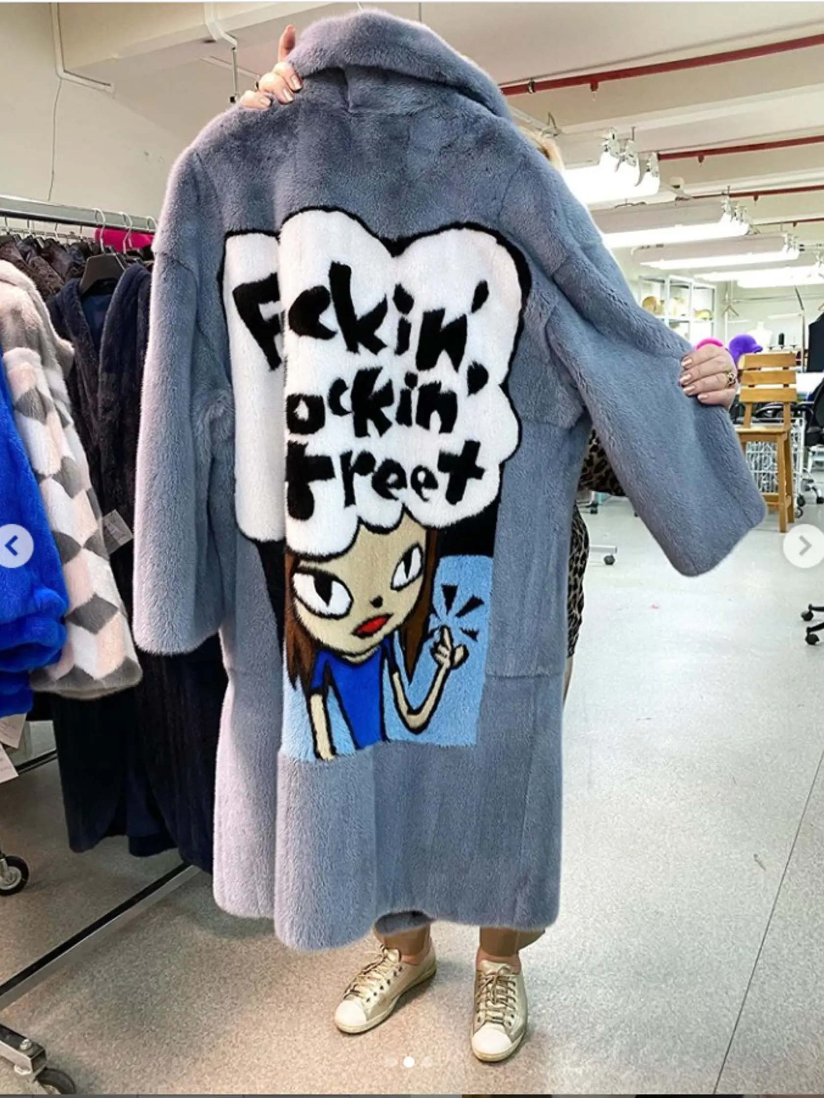 Cibulková si tento kožuch objadnala z Ruska.